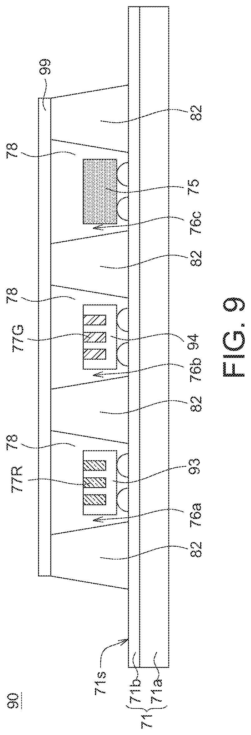 Patent US12328981 Figure 10 – Electroluminescent device and display apparatus applying the same