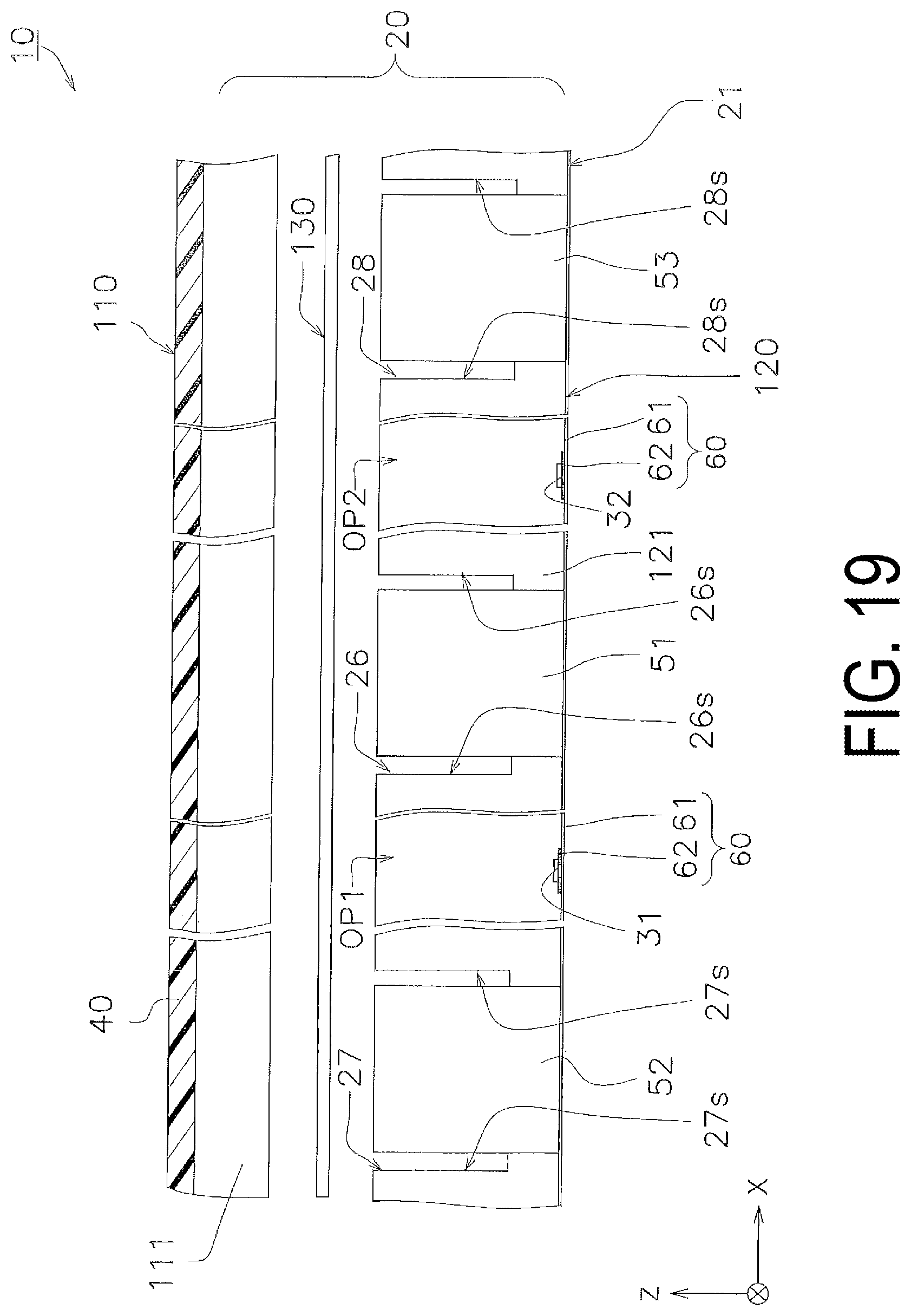 Patent US12328984 Figure 19 – Display device and method for manufacturing display device