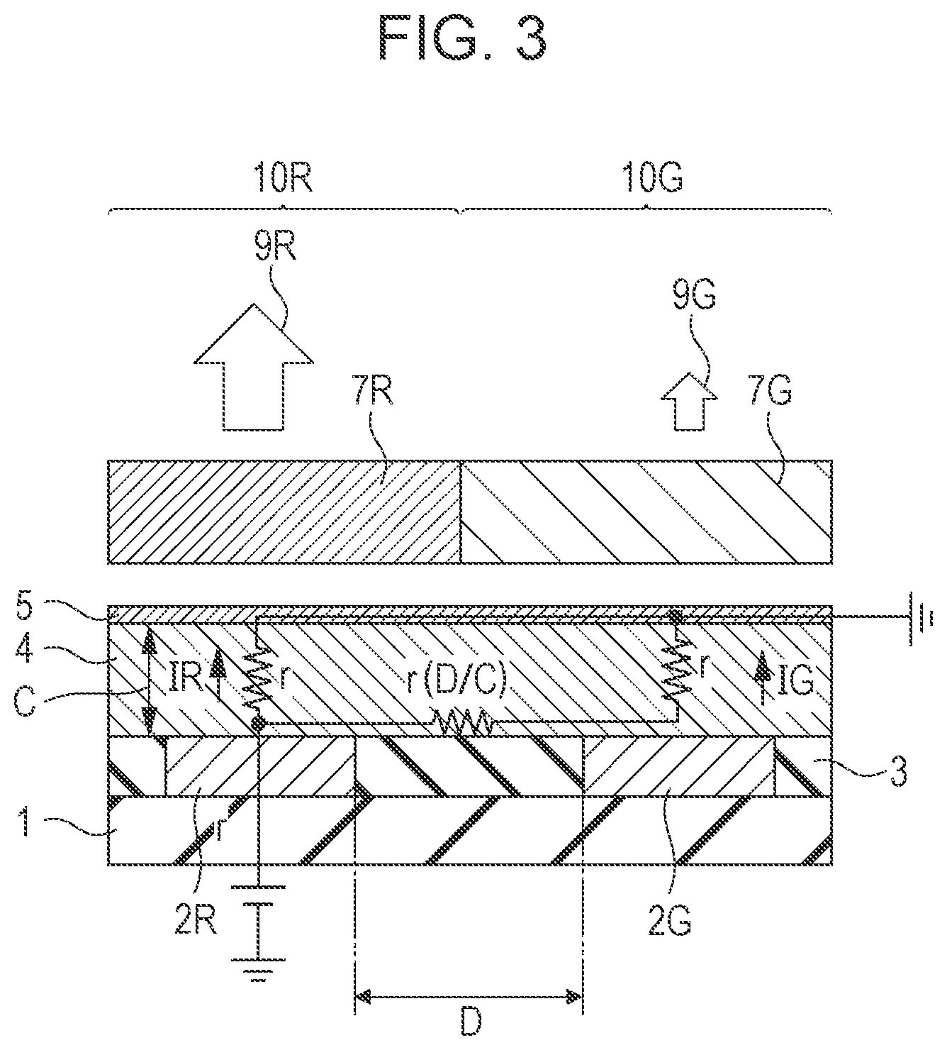 Patent US12328986 Figure 3 – Electronic device, display apparatus, photoelectric conversion apparatus, electronic apparatus, illumination apparatus, and moving object