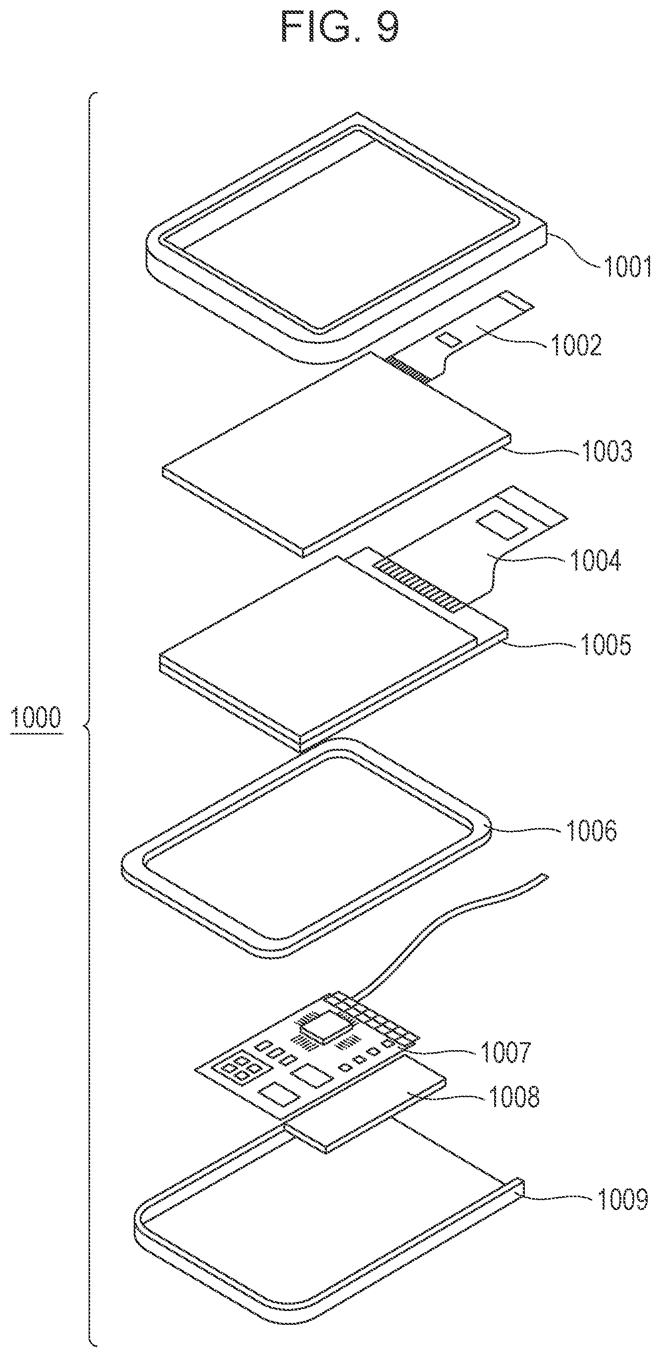 Patent US12328986 Figure 9 – Electronic device, display apparatus, photoelectric conversion apparatus, electronic apparatus, illumination apparatus, and moving object