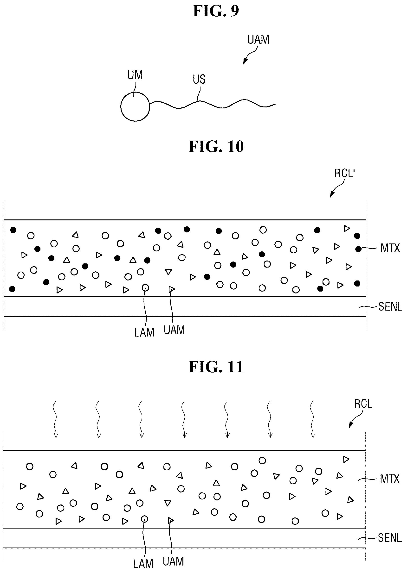 Patent US12328987 Figure 8 – Display device including reflection control layer having UV absorber