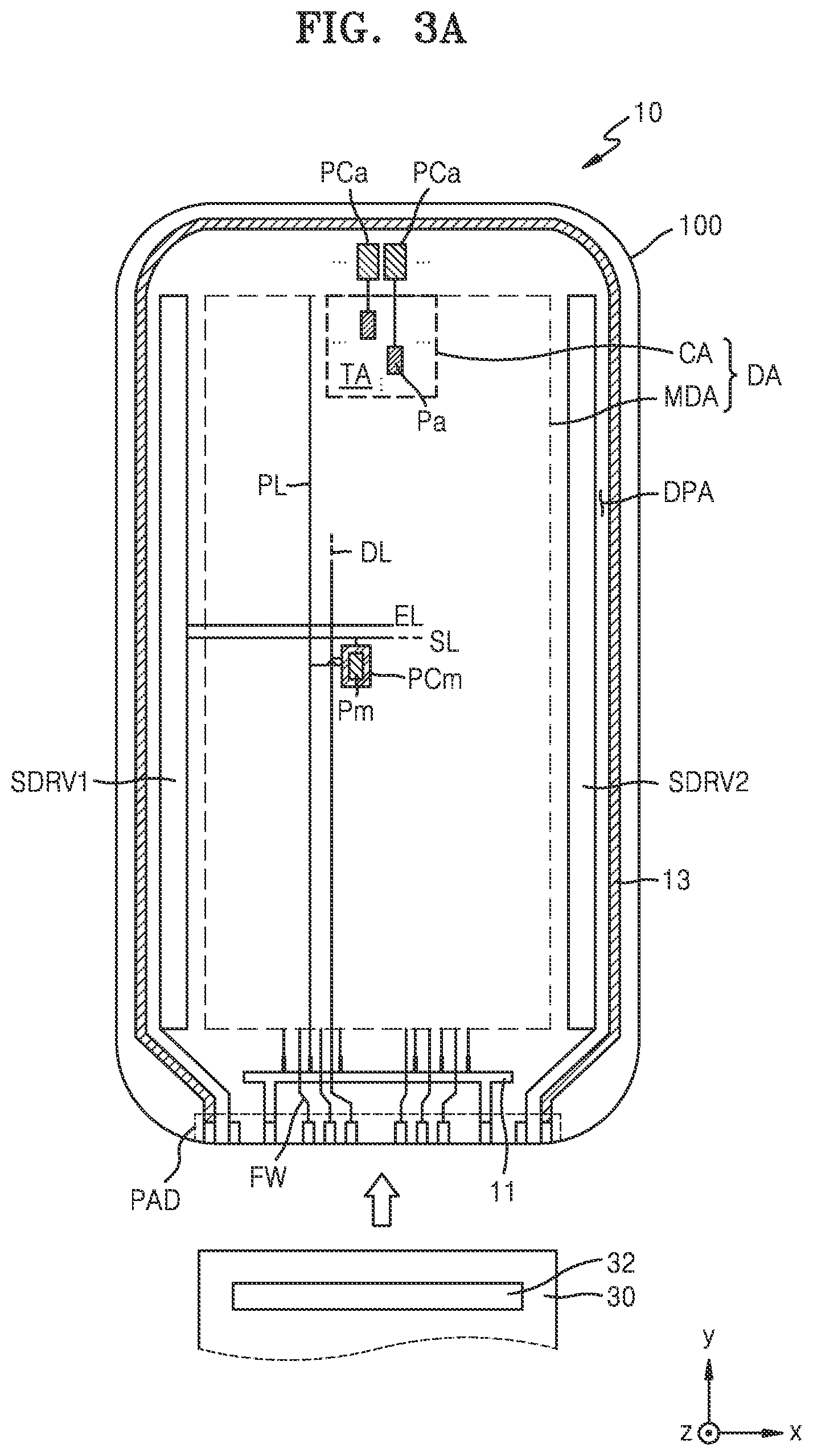 Patent US12328989 Figure 4 – Display panel and display apparatus including the same
