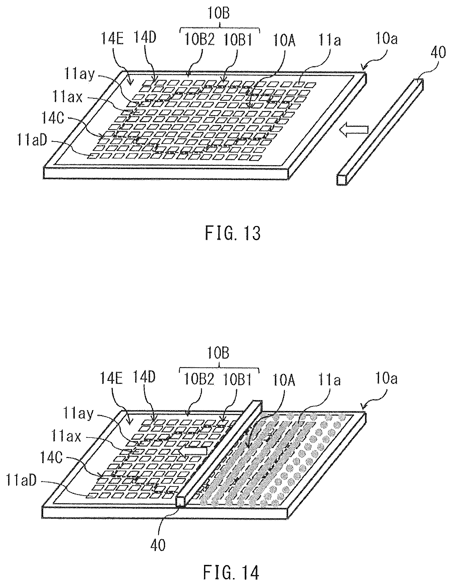 Patent US12328991 Figure 10 – Light-emitting panel, having a specific arrangement of pixels, electronic apparatus, and method of manufacturing light-emitting panel