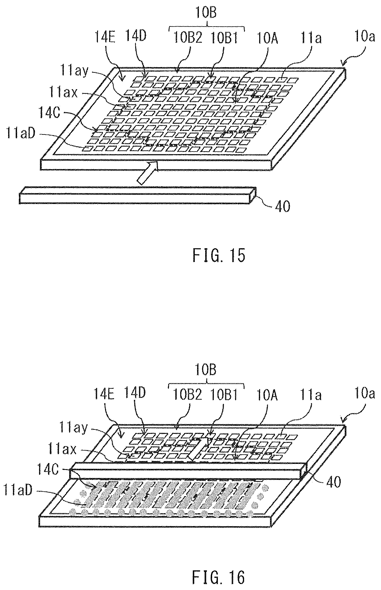 Patent US12328991 Figure 11 – Light-emitting panel, having a specific arrangement of pixels, electronic apparatus, and method of manufacturing light-emitting panel