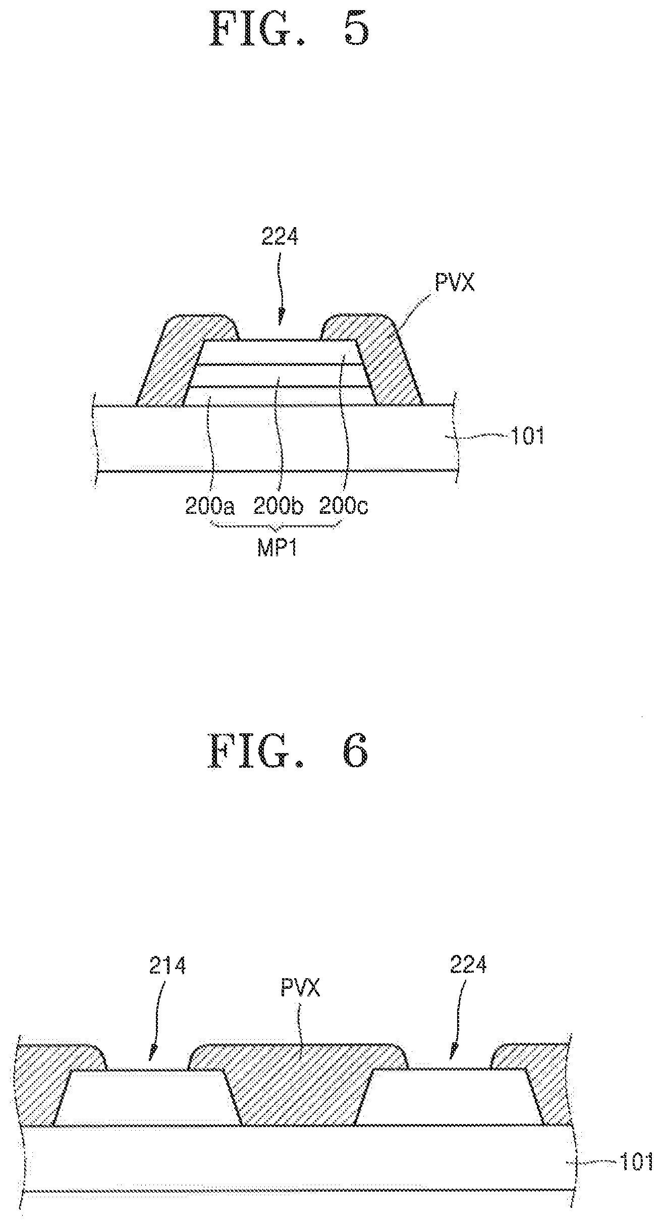 Patent US12328995 Figure 5 – Display device with protection and encapsulation layers to seal display unit