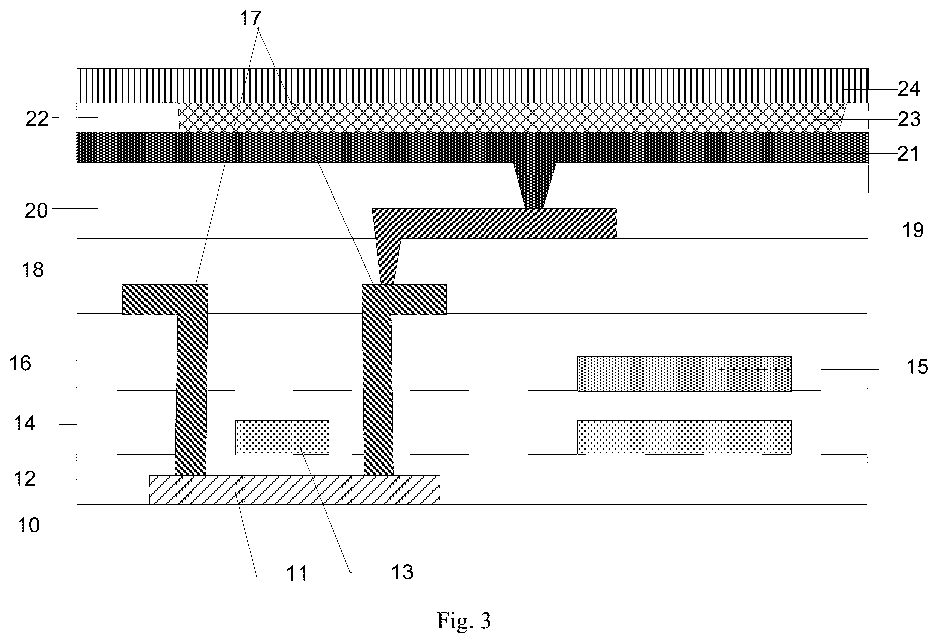 Patent US12328997 Figure 2 – Display panel and display apparatus having arrangement of dam regions