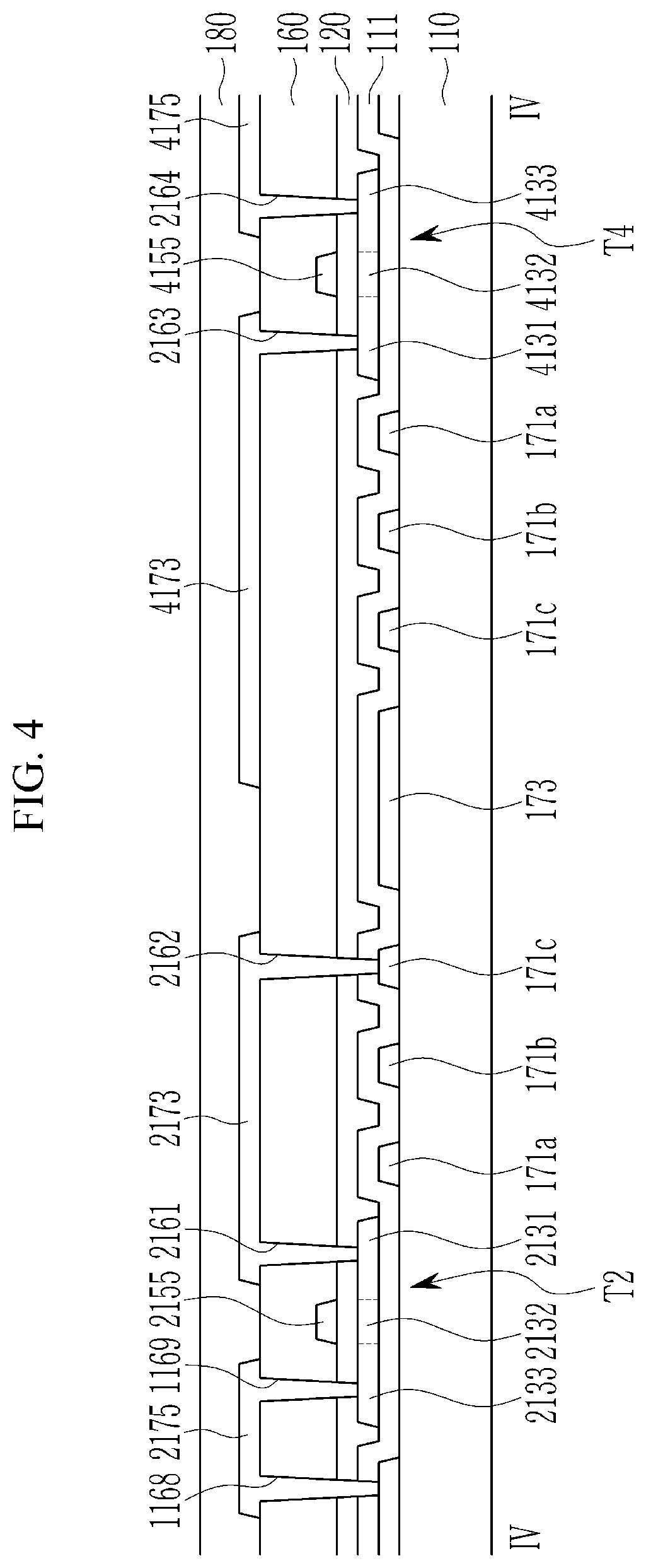Patent US12328998 Figure 4 – Display device and method for repairing the same