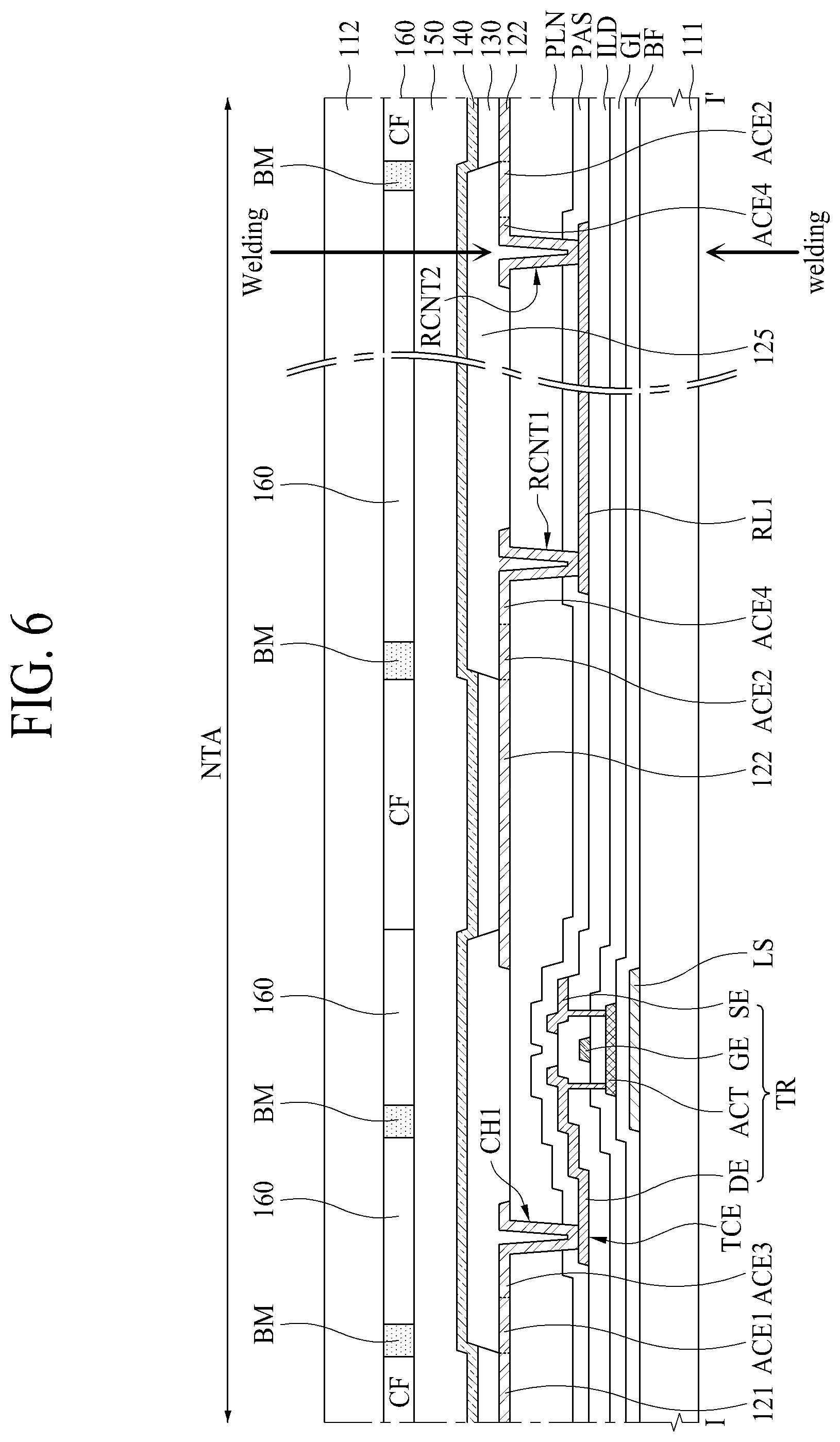 Patent US12329000 Figure 5 – Transparent display device