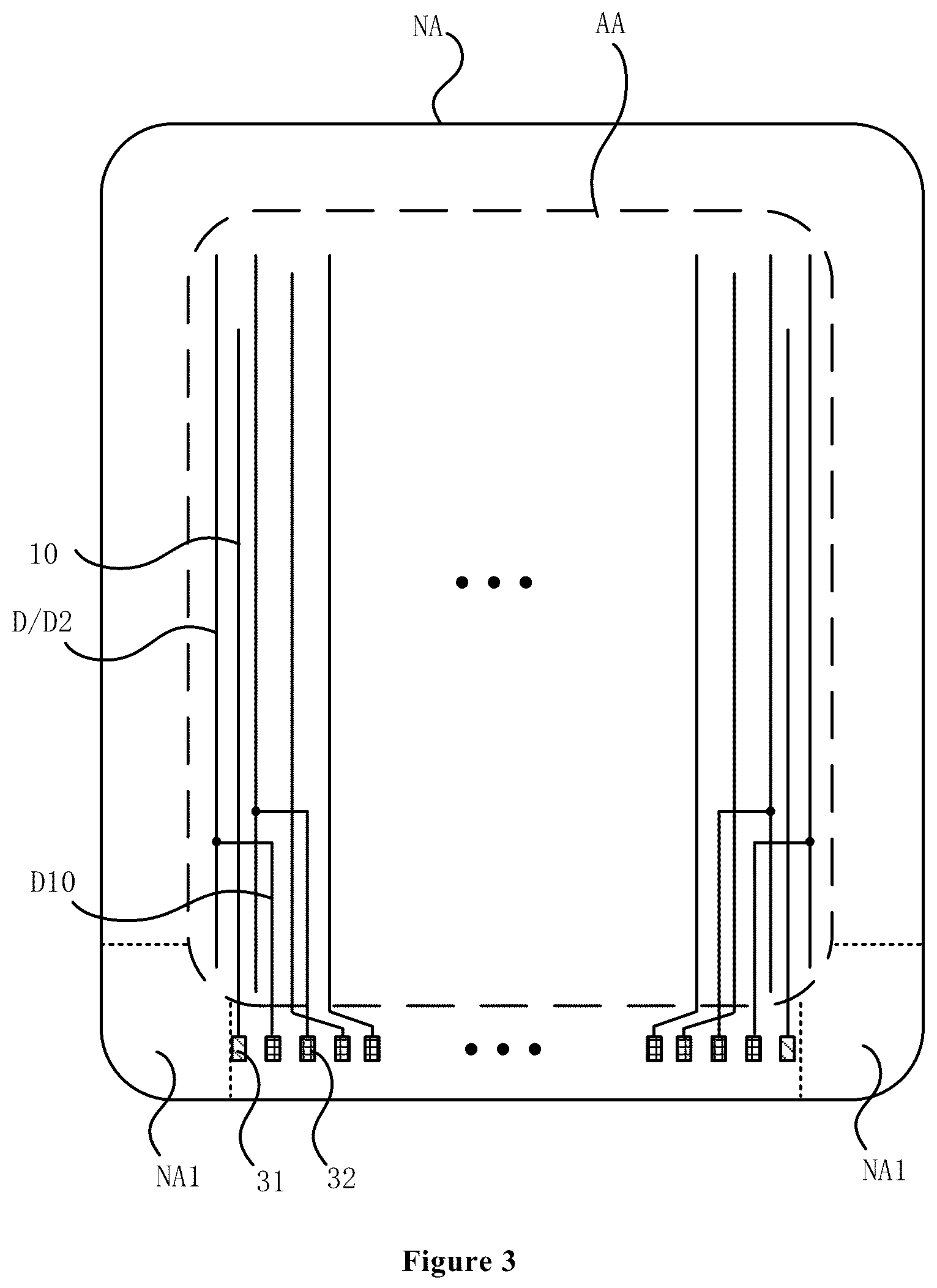 Patent US12329001 Figure 3 – Display panel, detection method and display device