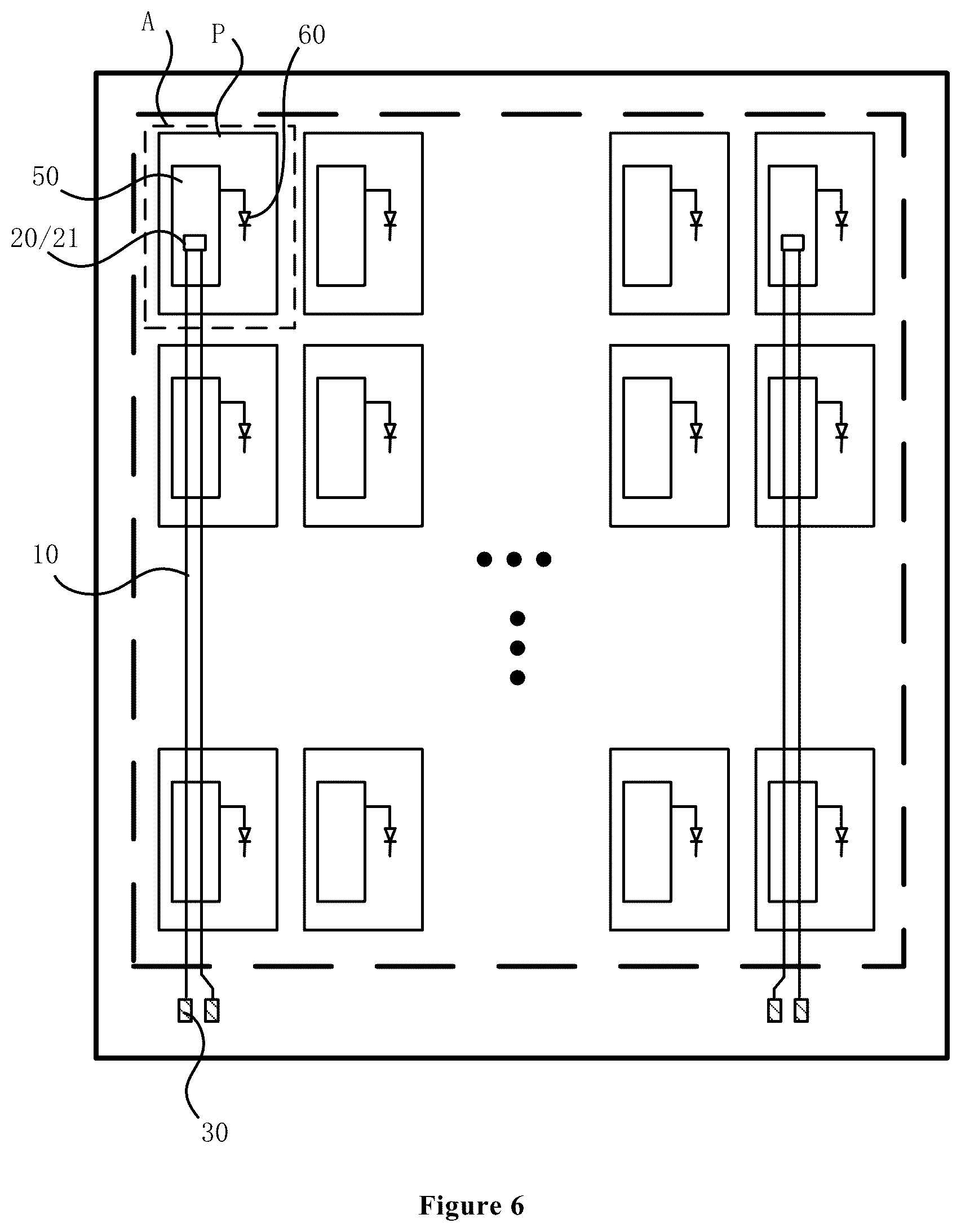 Patent US12329001 Figure 6 – Display panel, detection method and display device