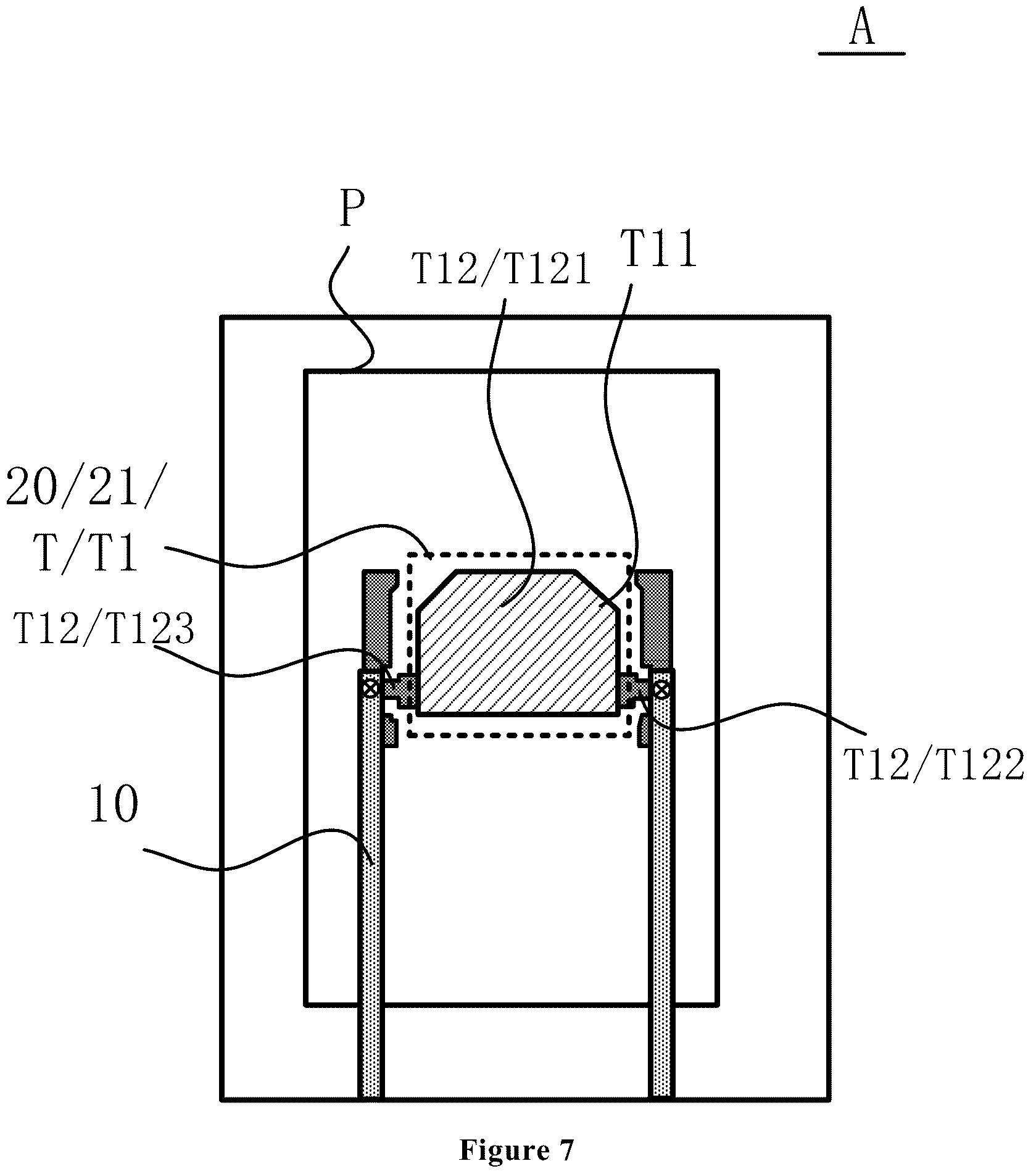 Patent US12329001 Figure 7 – Display panel, detection method and display device