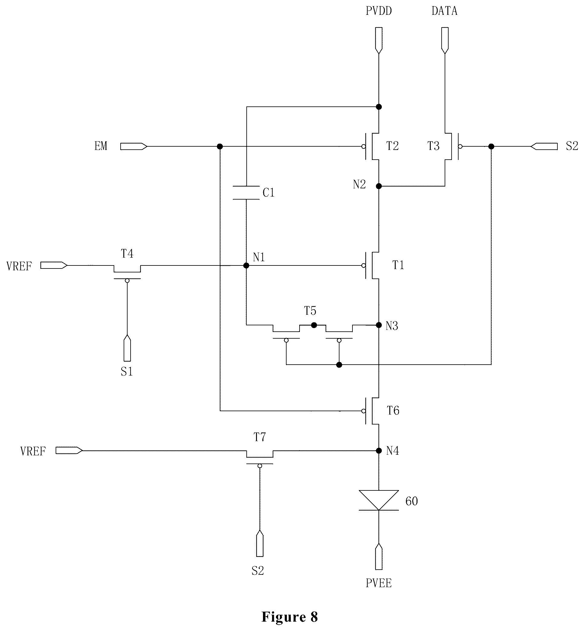 Patent US12329001 Figure 8 – Display panel, detection method and display device