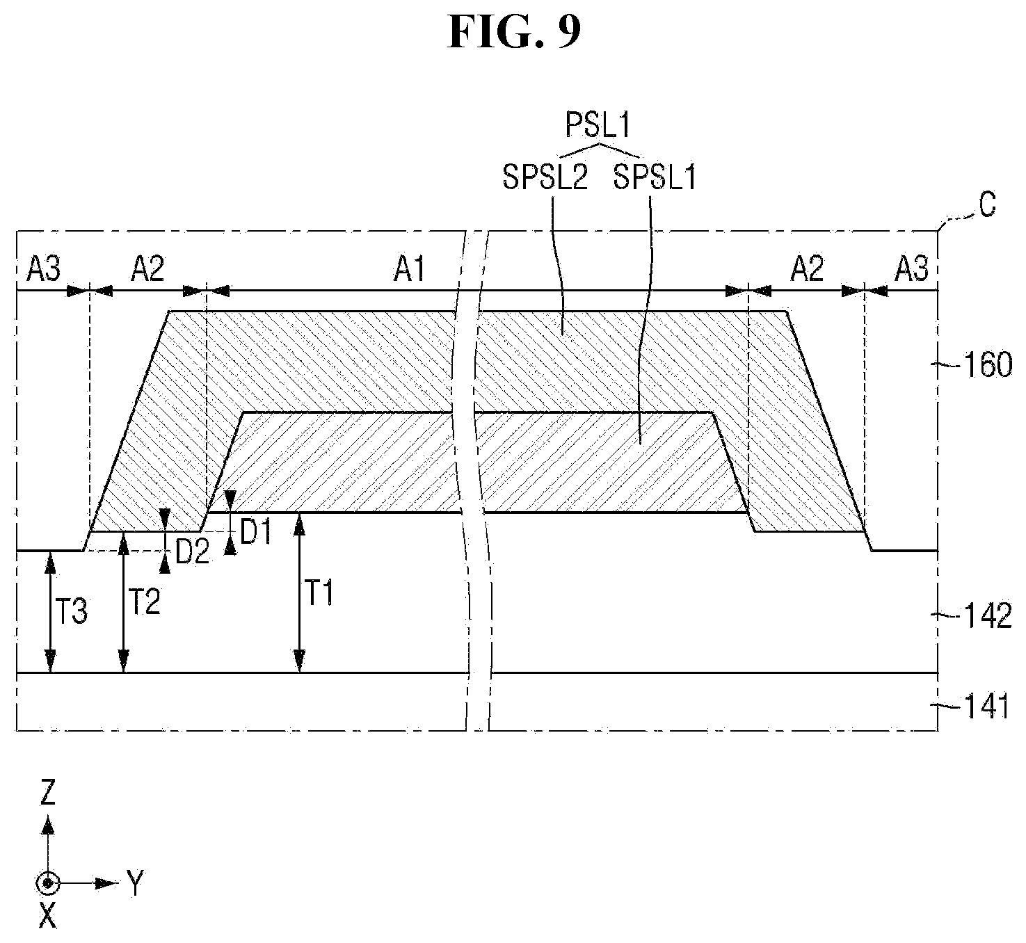 Patent US12329002 Figure 9 – Sub-power lines in non-display area, display device including the same and method for providing the same