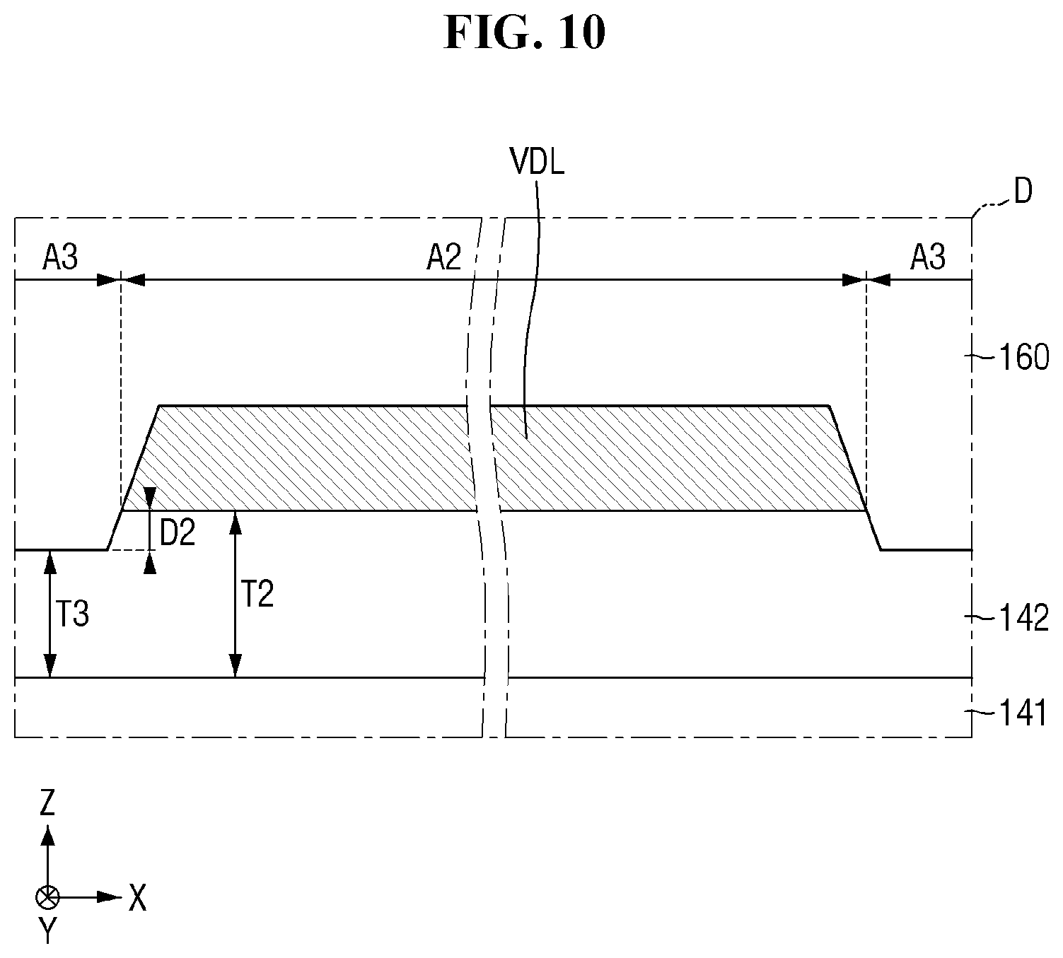 Patent US12329002 Figure 10 – Sub-power lines in non-display area, display device including the same and method for providing the same