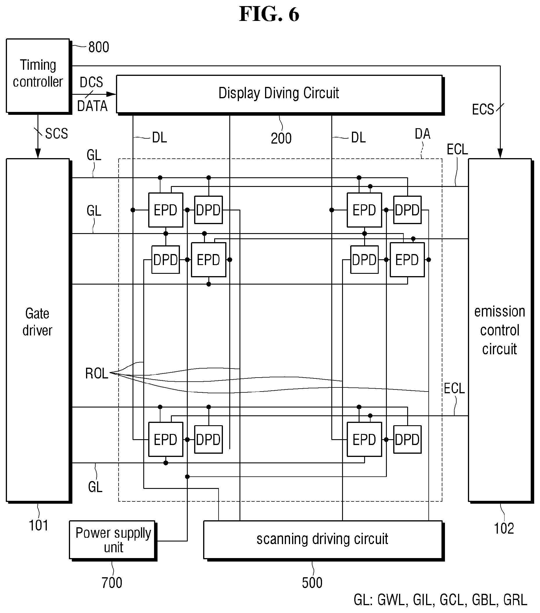 Patent US12329003 Figure 6 – Display device