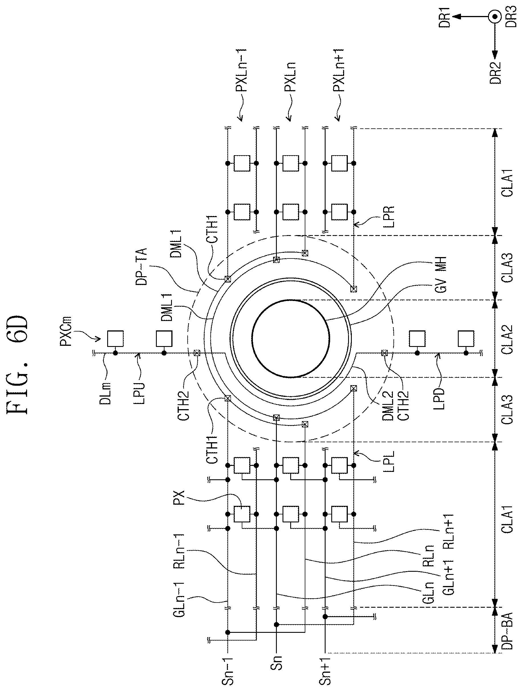 Patent US12329005 Figure 12 – Display panel and electronic device including the same