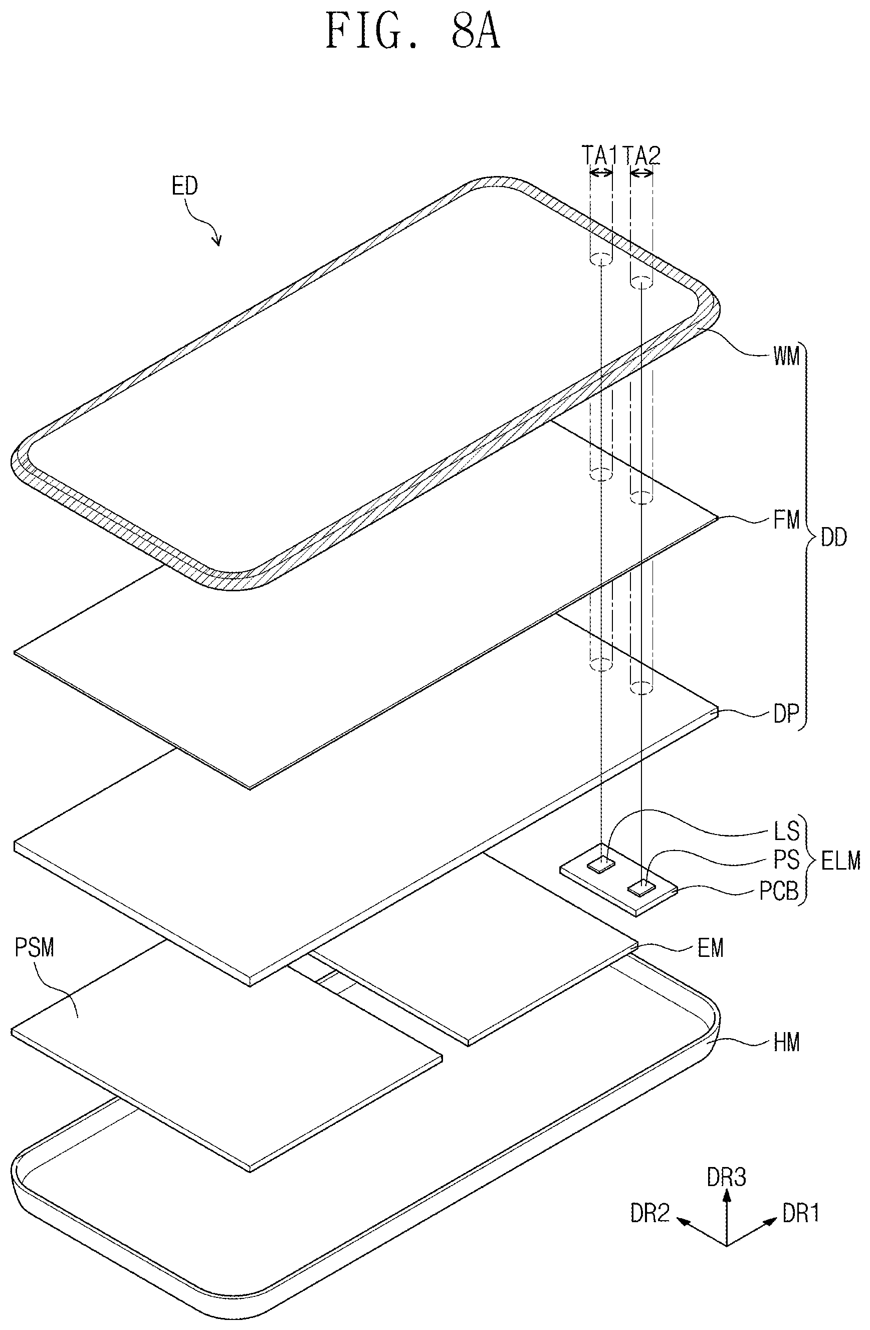 Patent US12329005 Figure 16 – Display panel and electronic device including the same