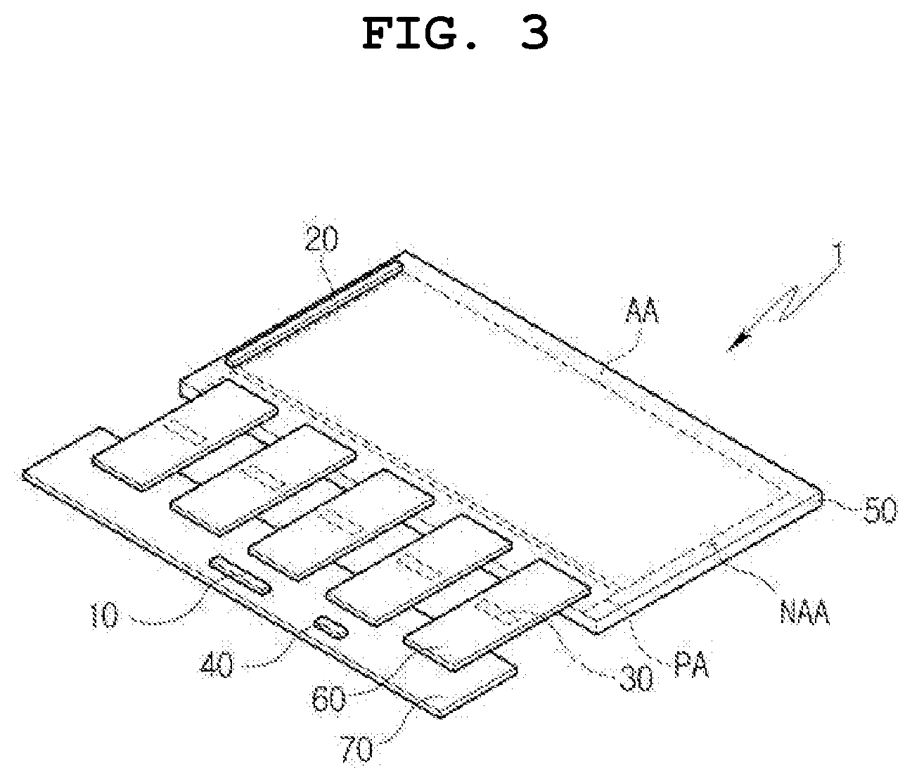 Patent US12329007 Figure 3 – Display panel