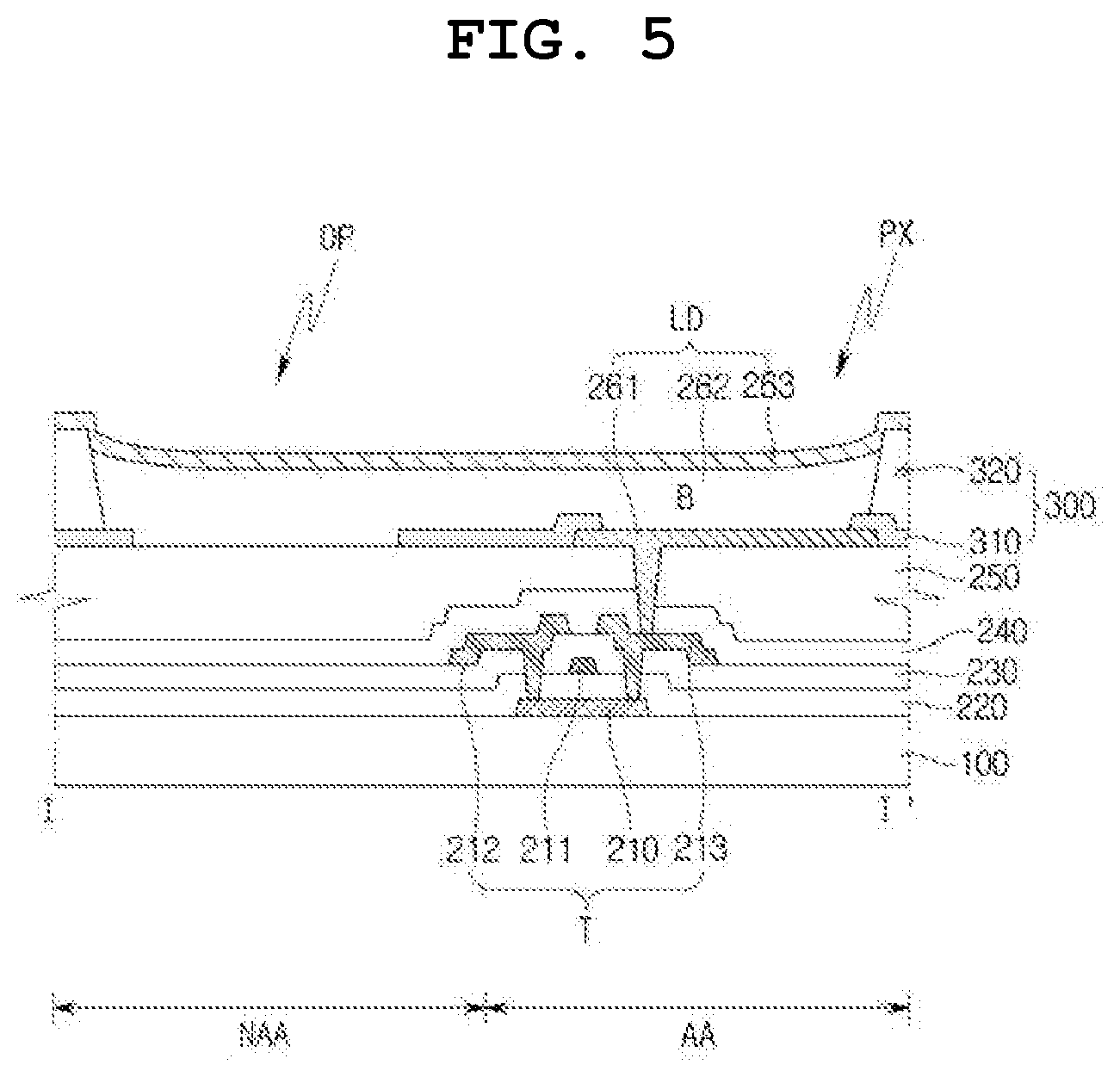 Patent US12329007 Figure 5 – Display panel