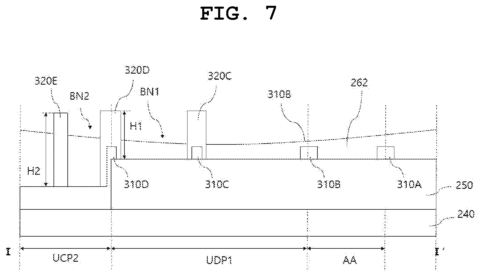 Patent US12329007 Figure 7 – Display panel
