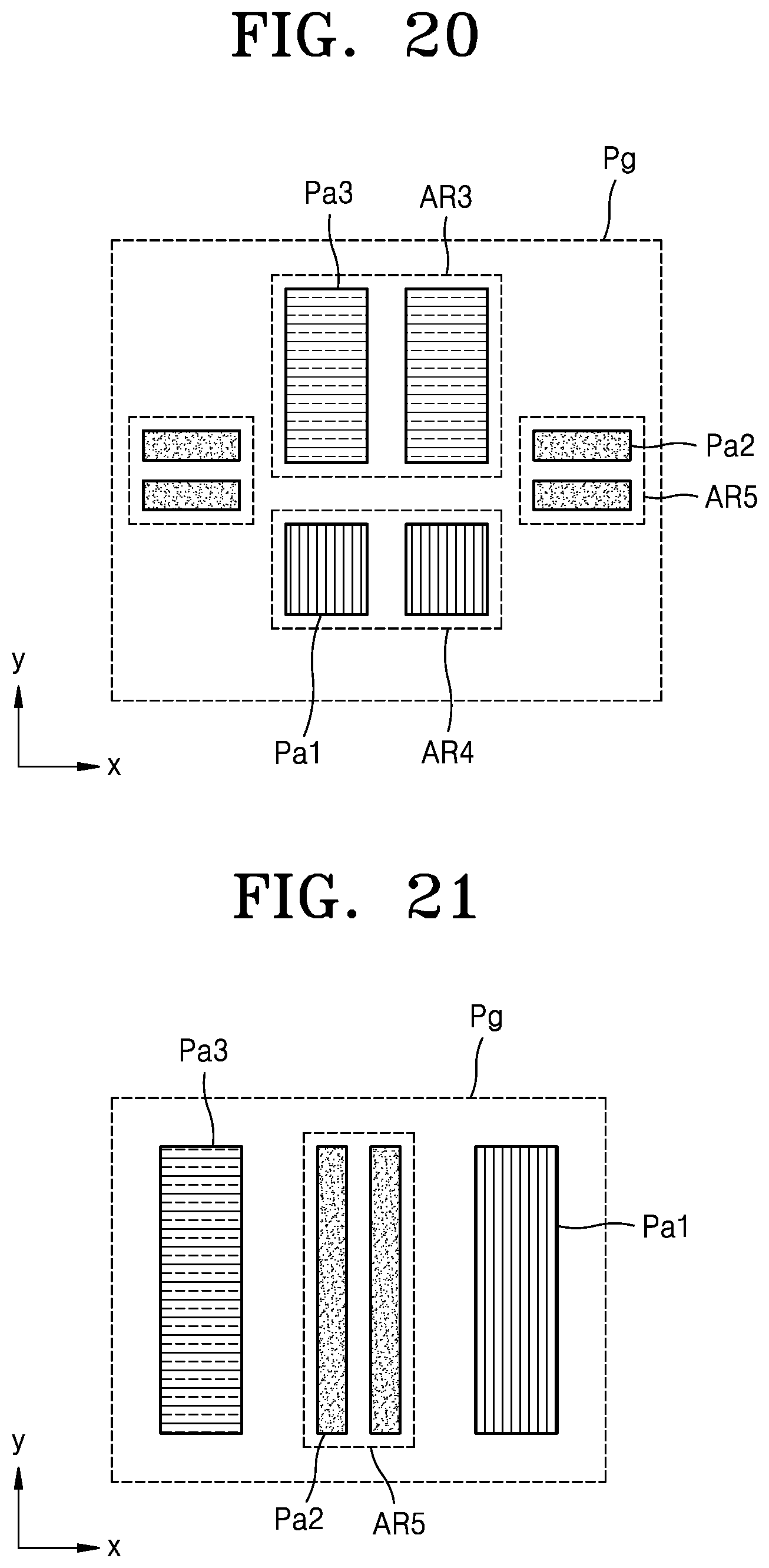 Patent US12329011 Figure 15 – Display device including auxiliary sub-pixels having connected intermediate layers
