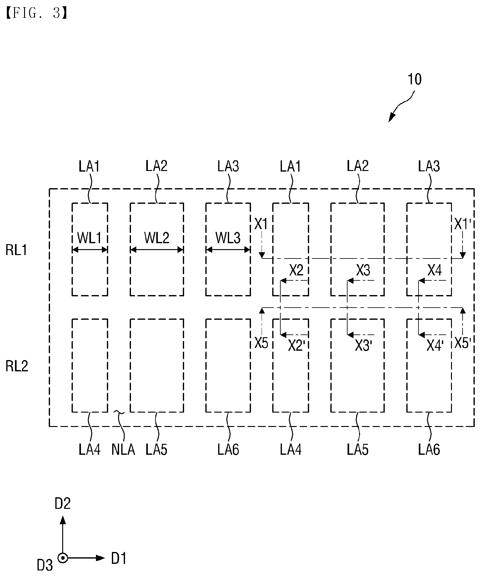 Patent US12329012 Figure 3 – Color conversion substrate, method of manufacturing color conversion substrate, and display device