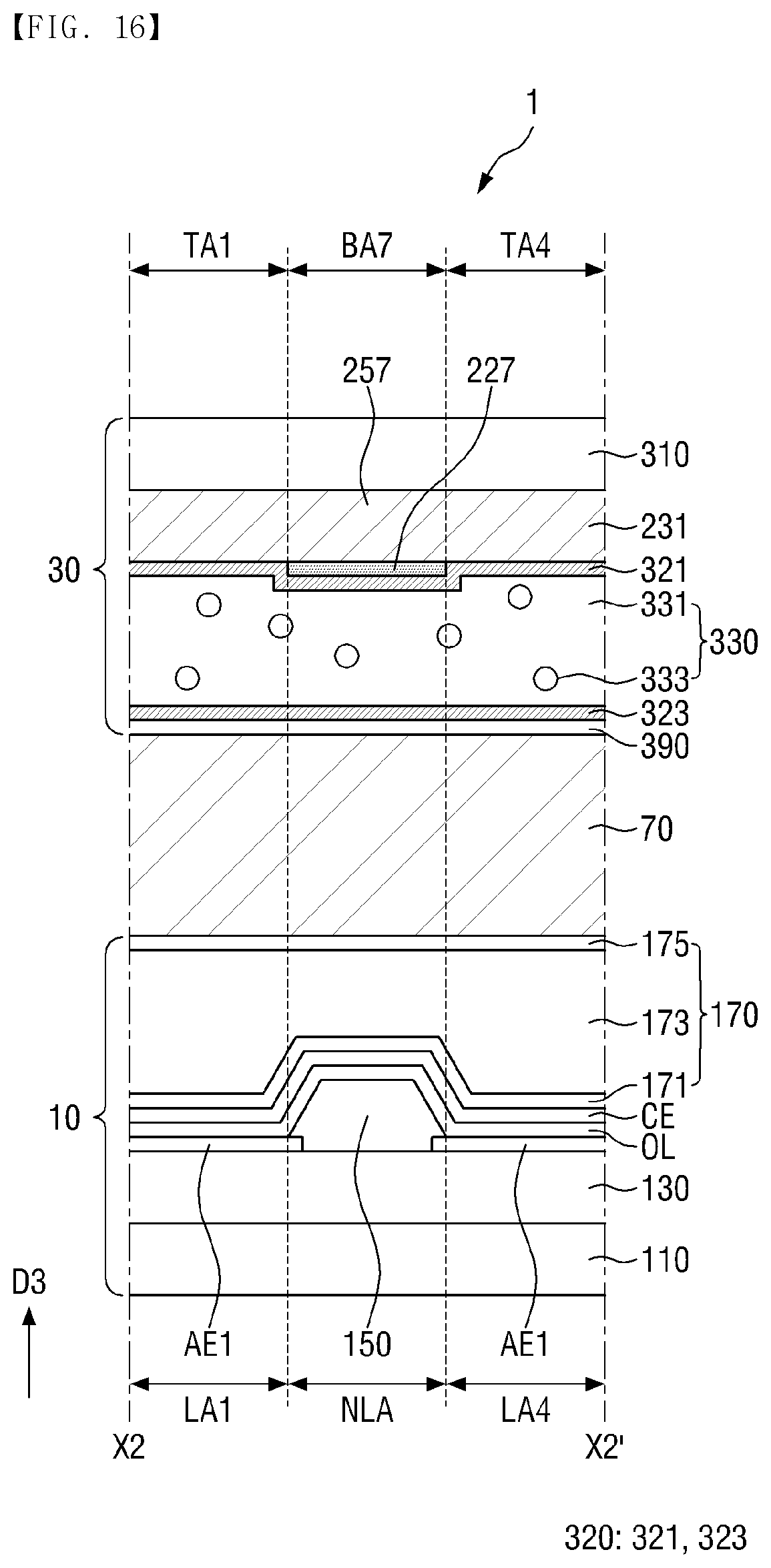 Patent US12329012 Figure 12 – Color conversion substrate, method of manufacturing color conversion substrate, and display device