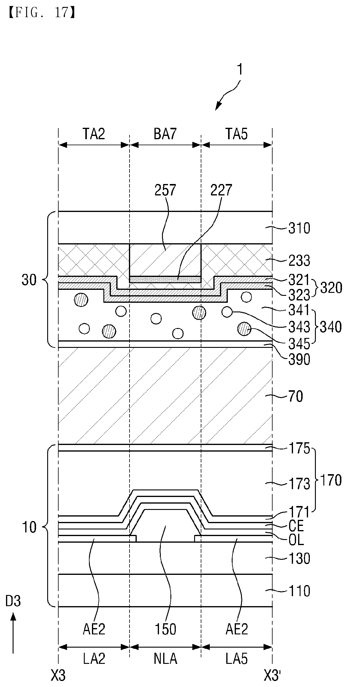 Patent US12329012 Figure 13 – Color conversion substrate, method of manufacturing color conversion substrate, and display device