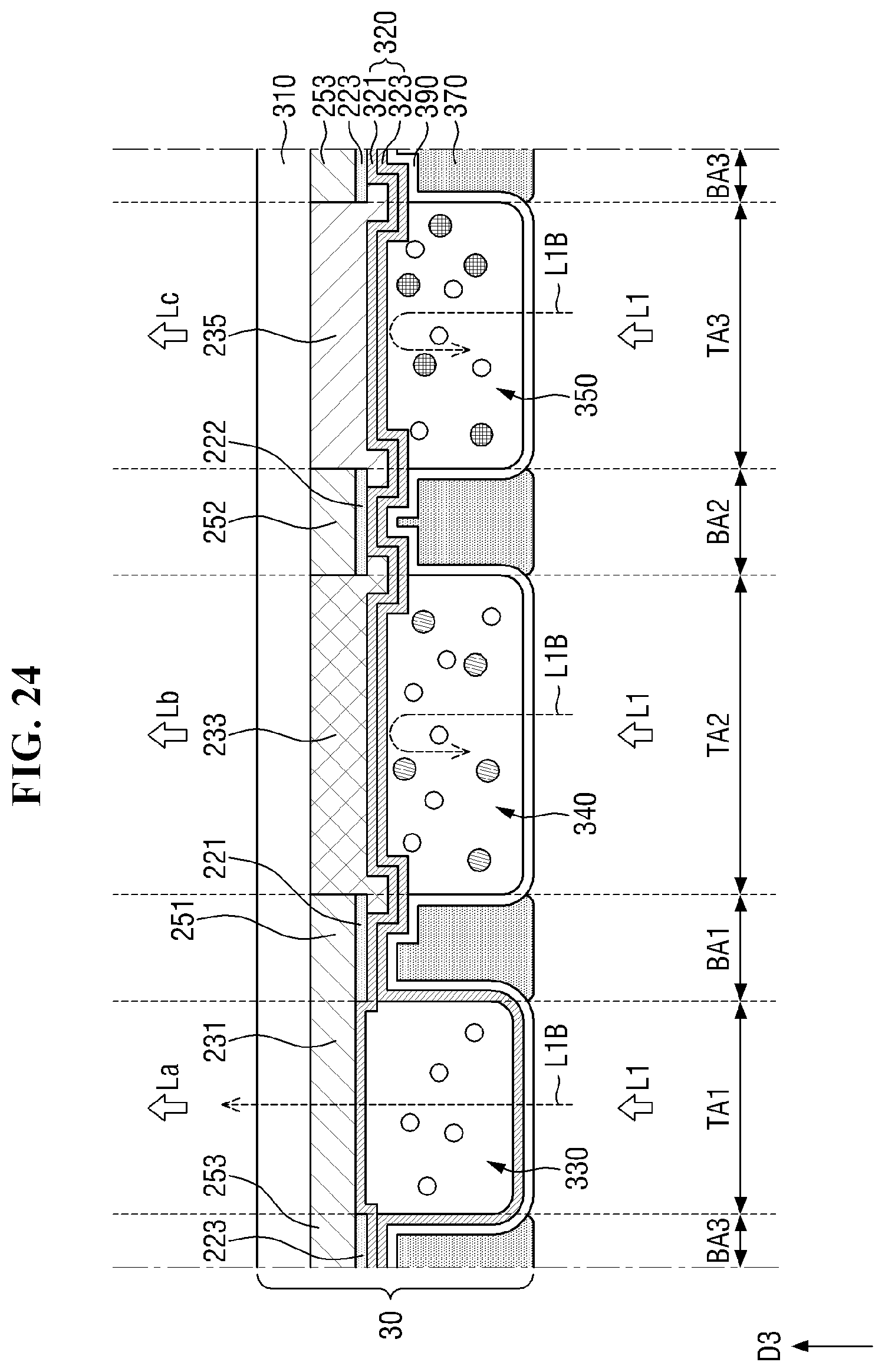 Patent US12329012 Figure 20 – Color conversion substrate, method of manufacturing color conversion substrate, and display device