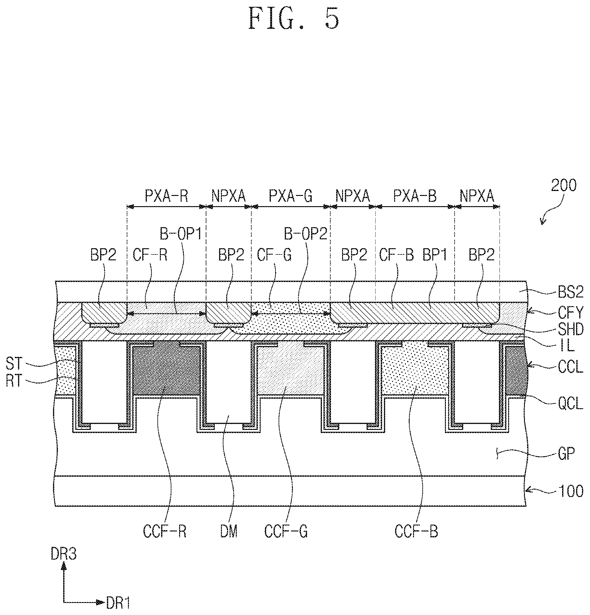 Patent US12329013 Figure 5 – Display panel and method for manufacturing the same