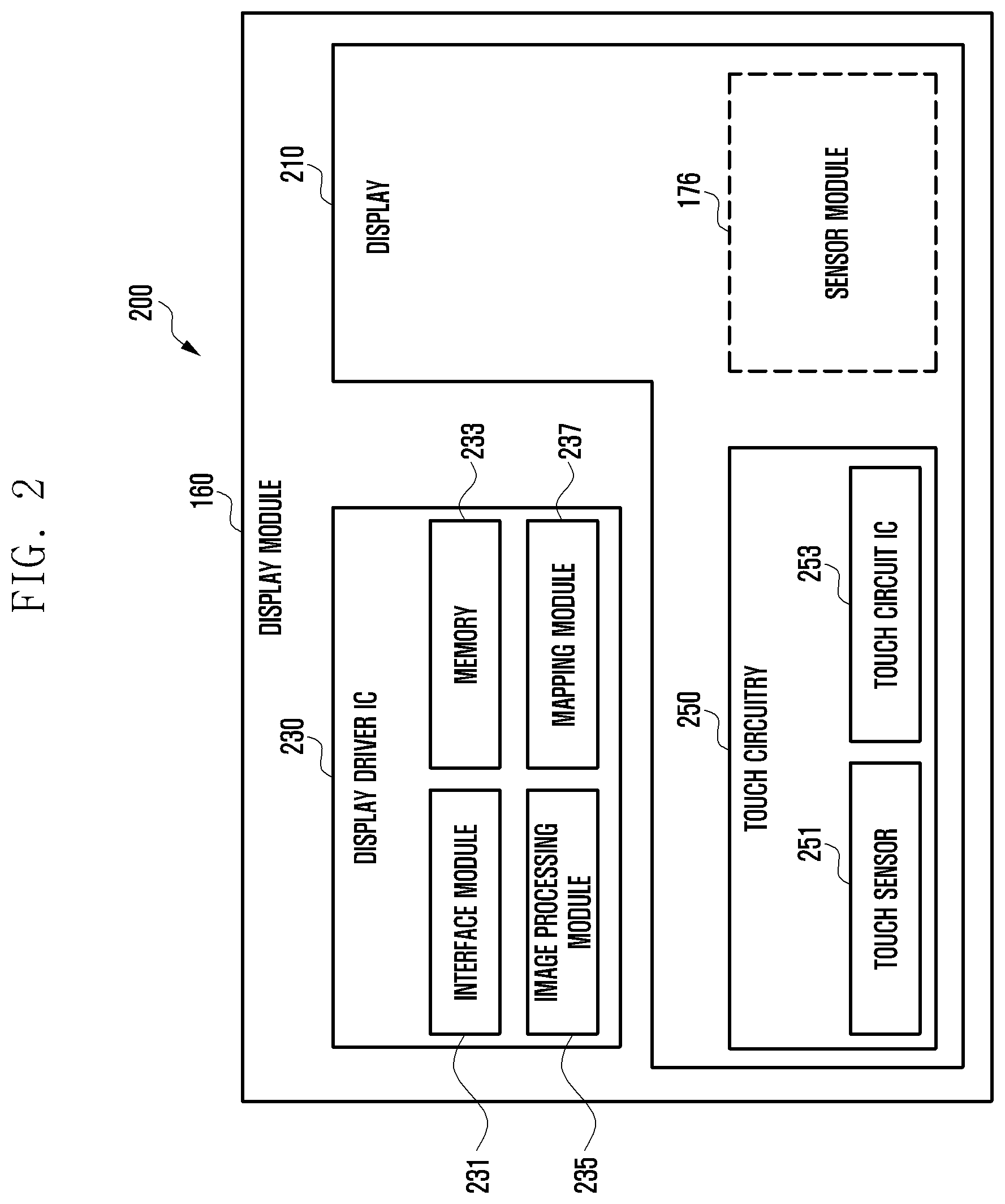 Patent US12329016 Figure 2 – Electronic device having display including light sensor