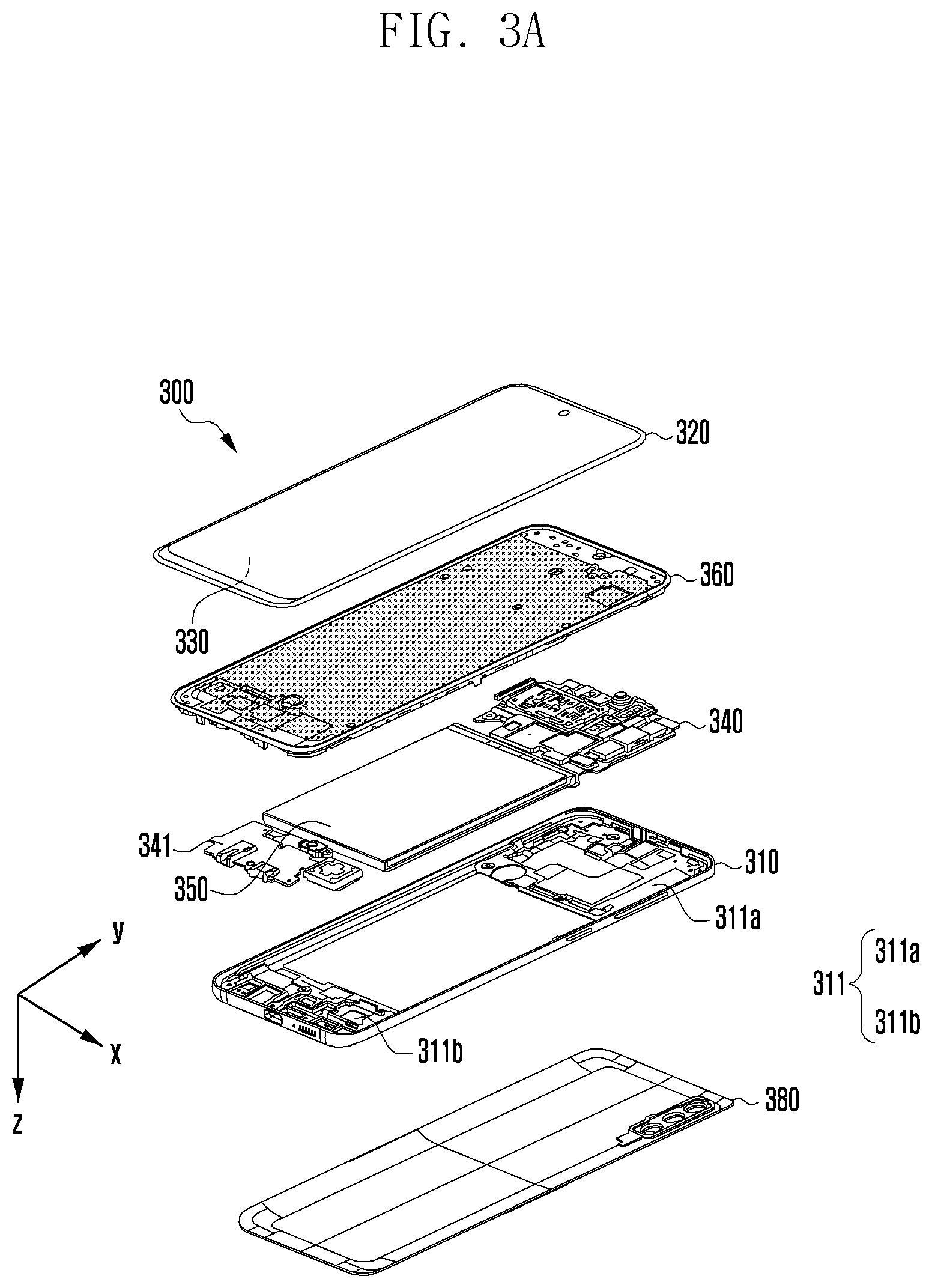 Patent US12329016 Figure 3 – Electronic device having display including light sensor