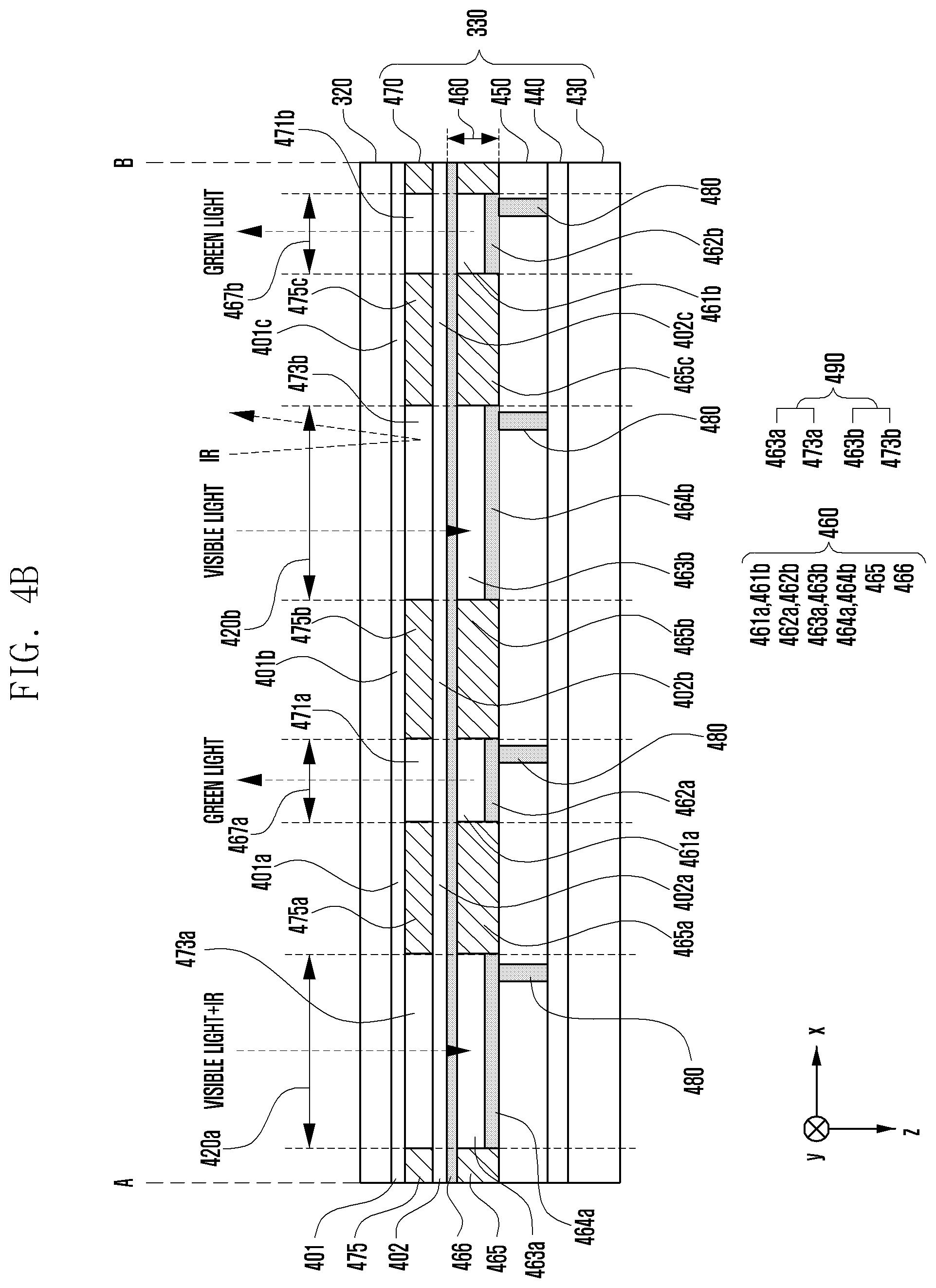 Patent US12329016 Figure 6 – Electronic device having display including light sensor
