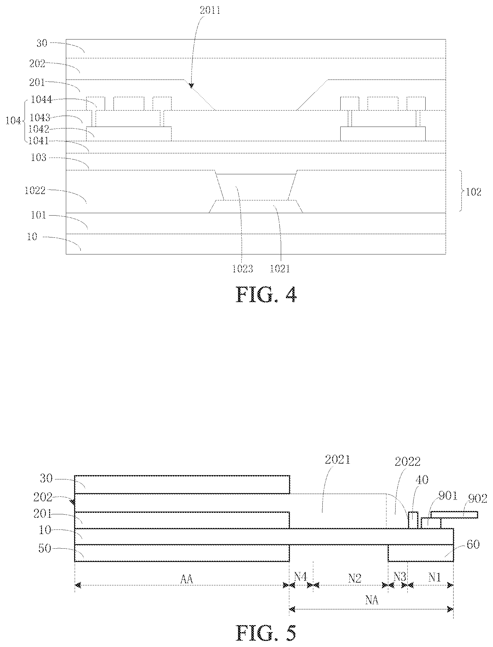 Patent US12329018 Figure 4 – Display panel