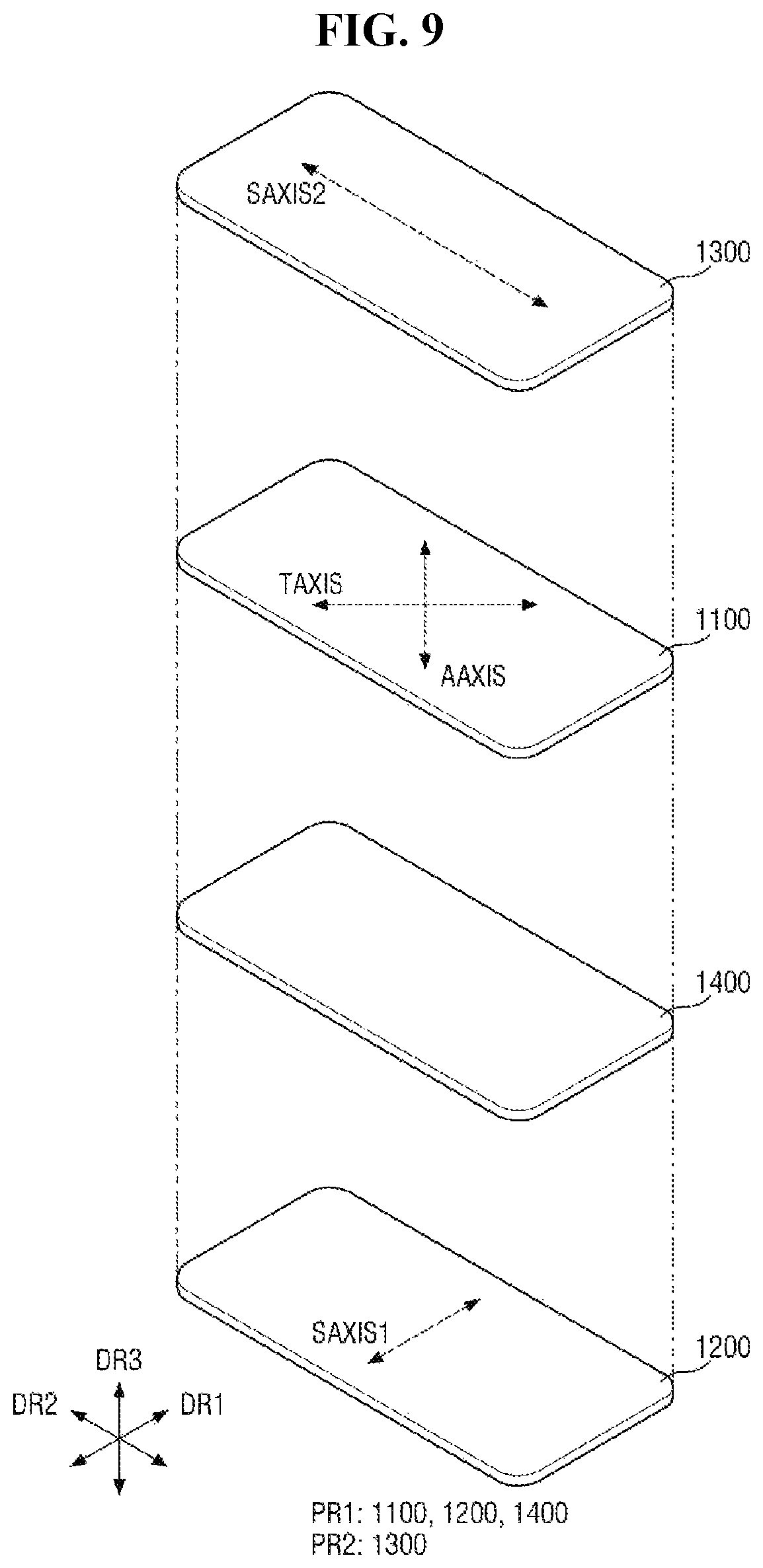 Patent US12329021 Figure 9 – Polarizing plate and display device including the same