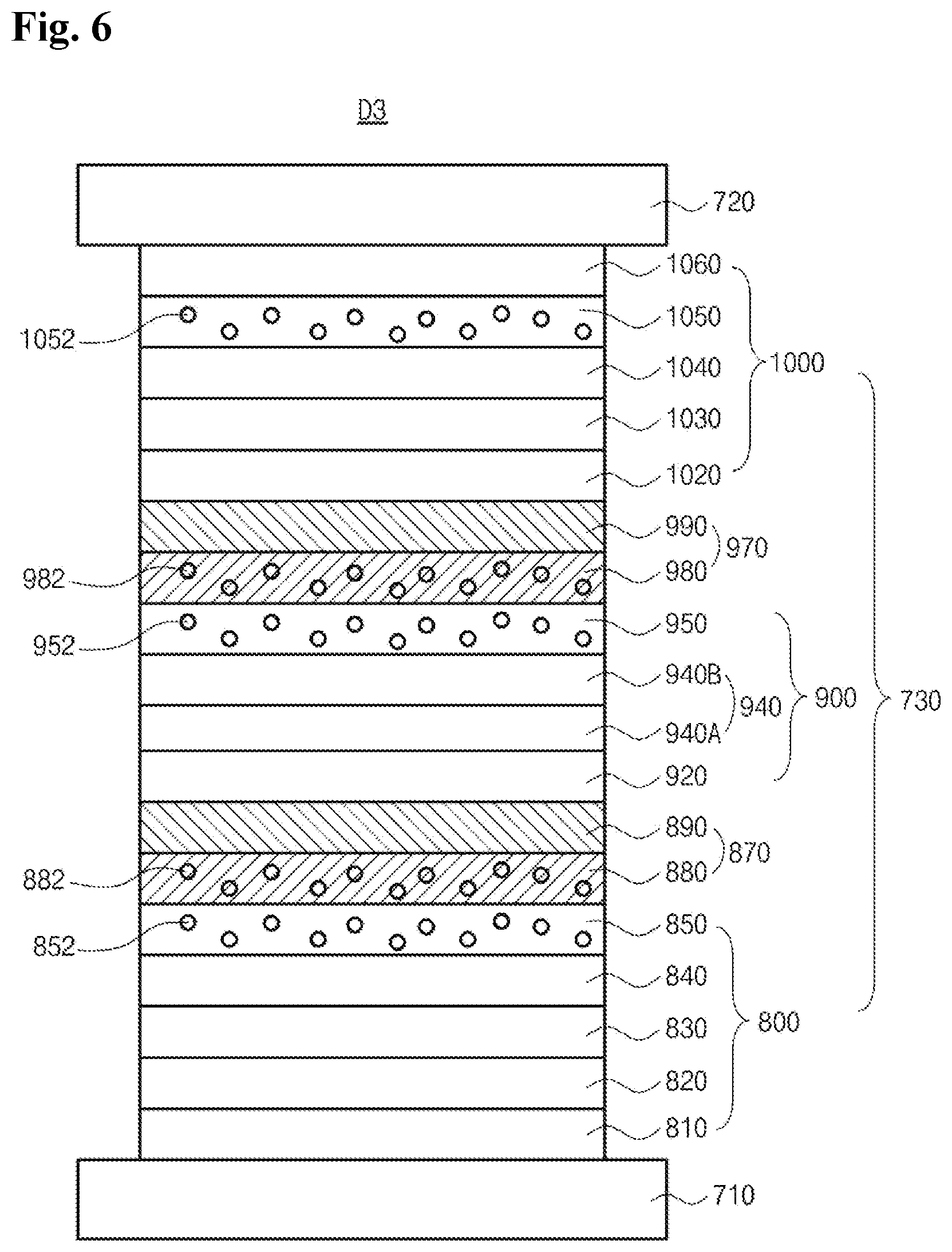 Patent US12329030 Figure 4 – Organic compound, organic light emitting diode and organic light emitting device having the compound