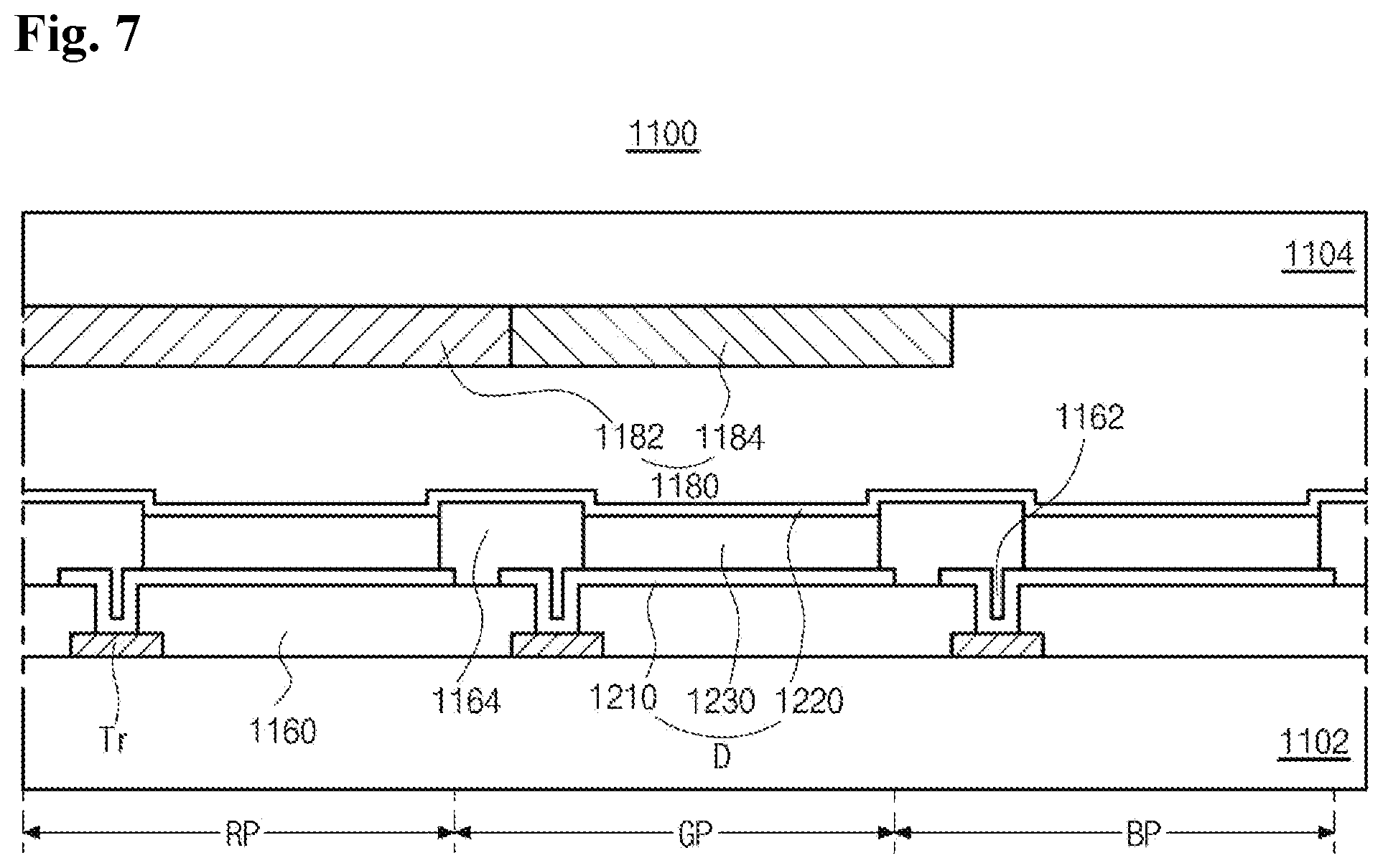 Patent US12329030 Figure 5 – Organic compound, organic light emitting diode and organic light emitting device having the compound