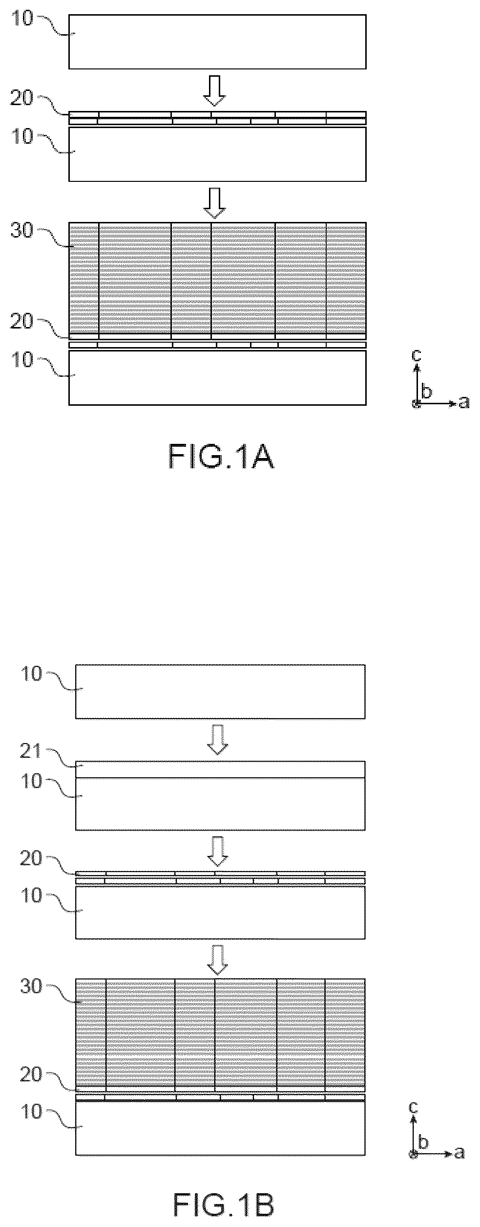 Patent US12329032 Figure 1 – Method for manufacturing a layer of textured aluminum nitride