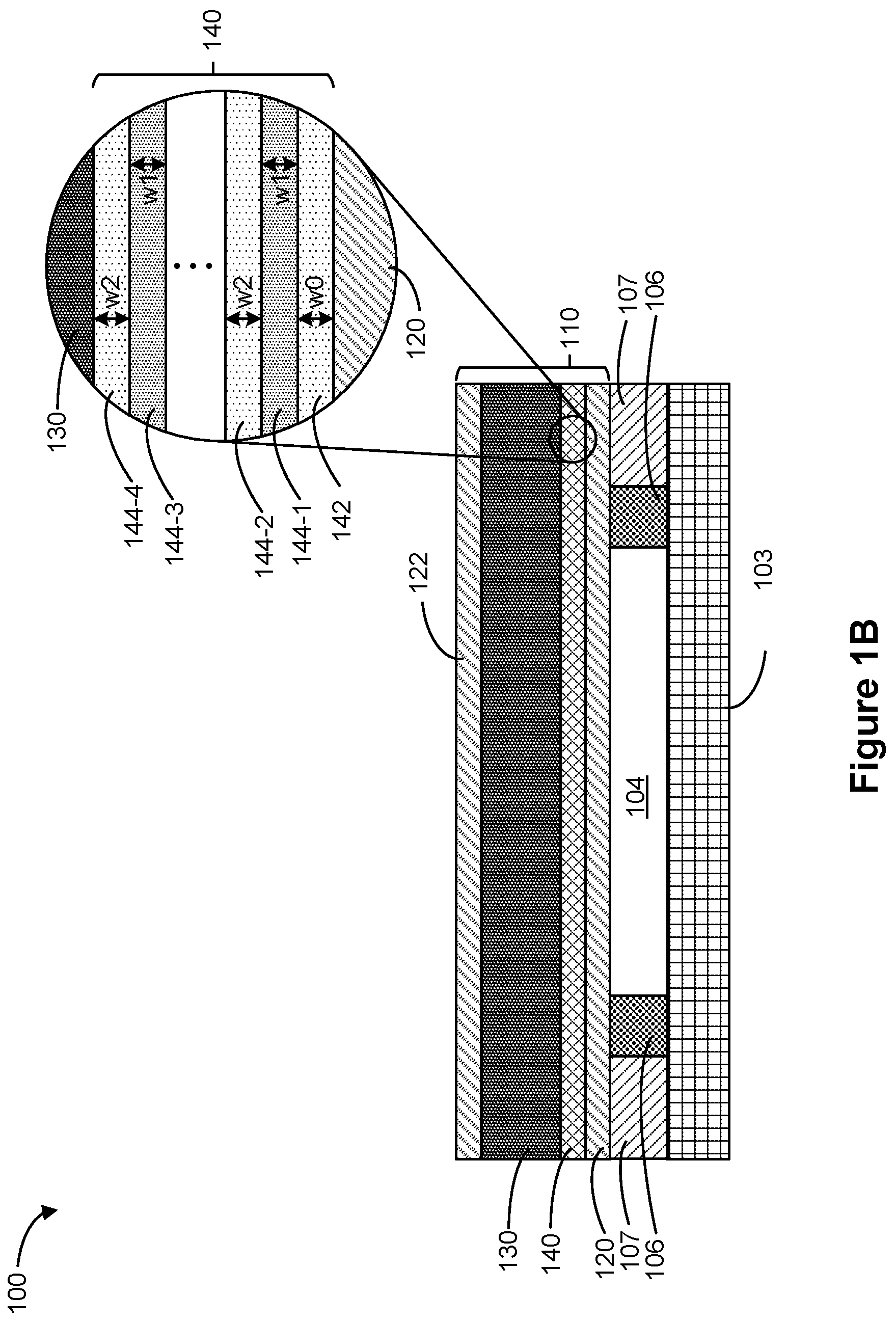 Patent US12329035 Figure 2 – Bulk acoustic wave resonator with improved structures