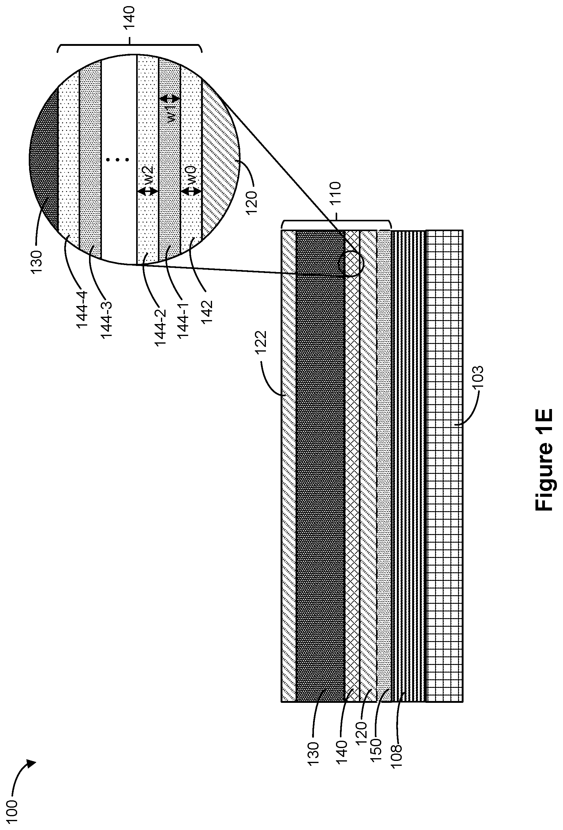 Patent US12329035 Figure 5 – Bulk acoustic wave resonator with improved structures