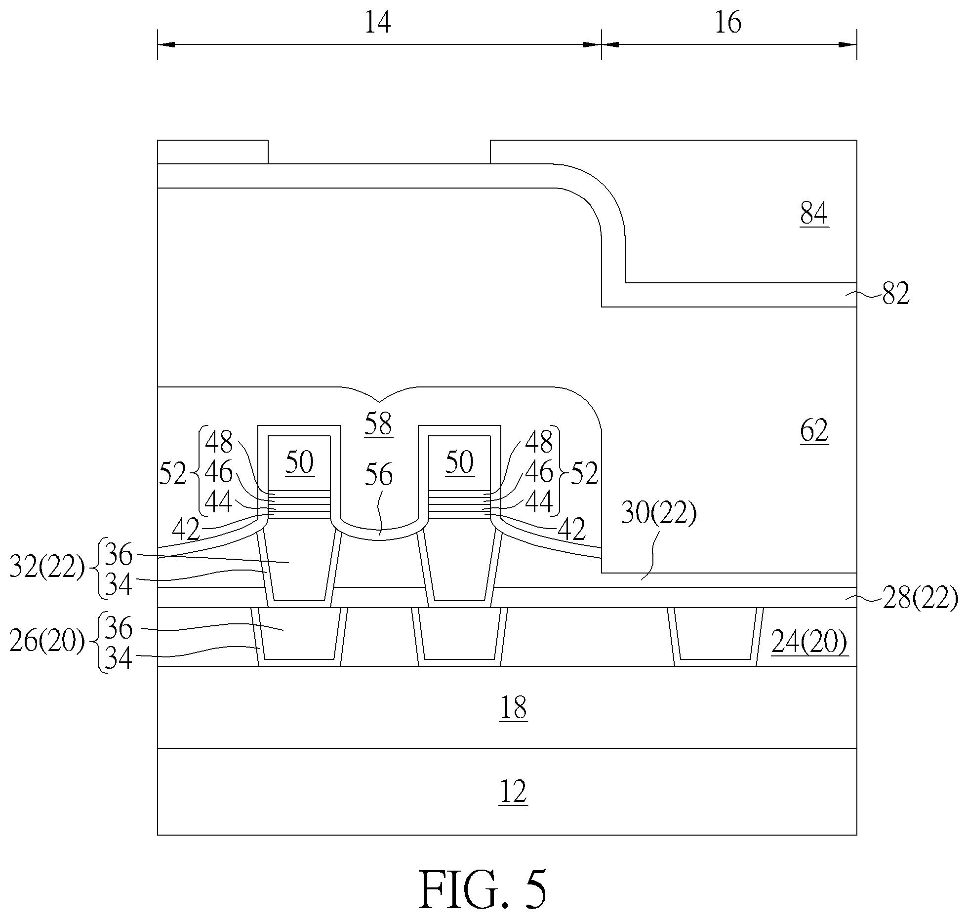 Patent US12329037 Figure 3 – Method for fabricating semiconductor device