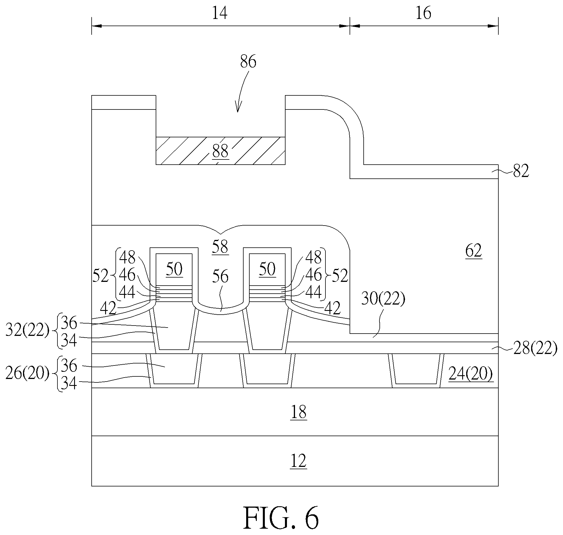 Patent US12329037 Figure 4 – Method for fabricating semiconductor device