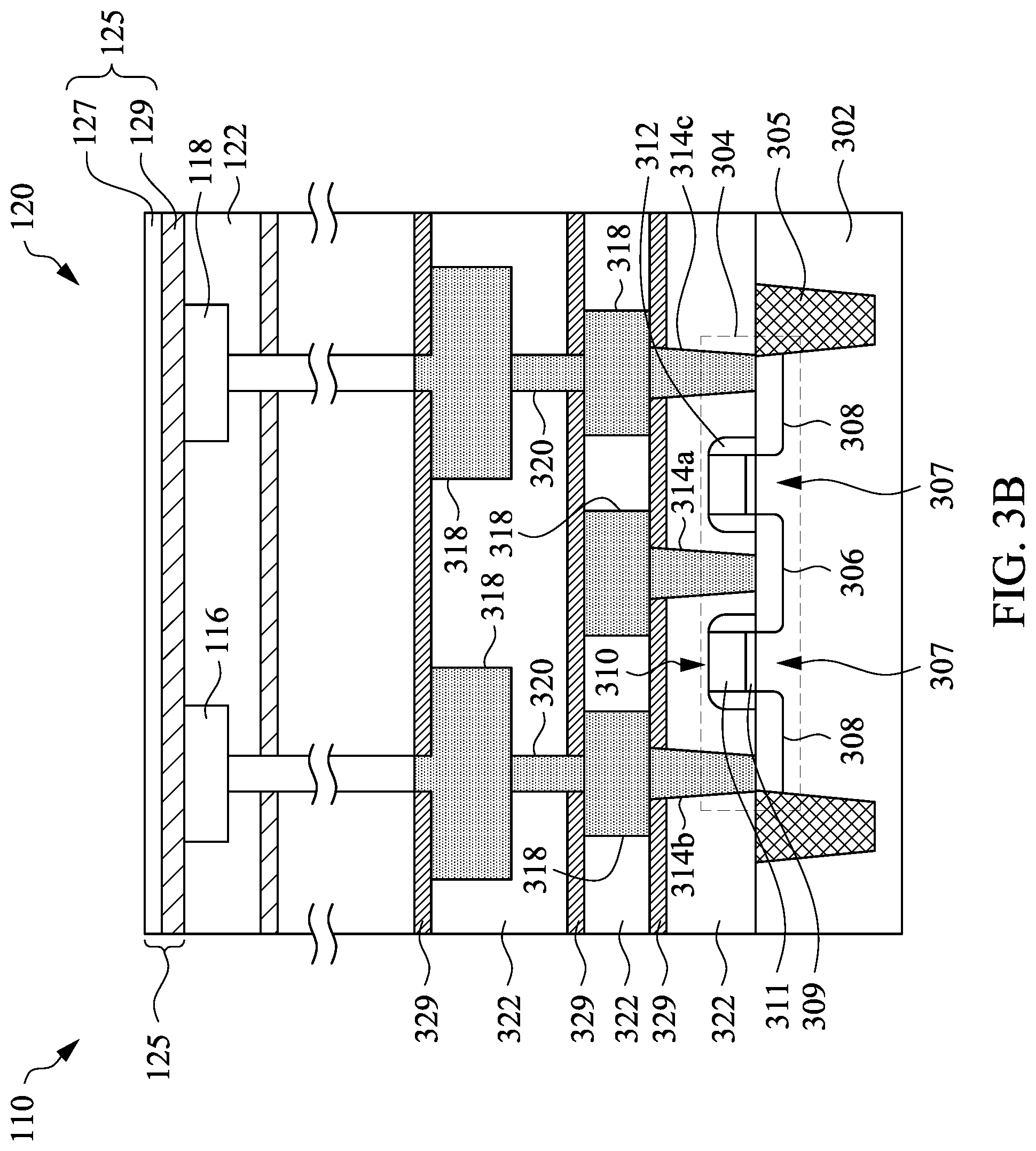 Patent US12329039 Figure 4 – Magnetic tunnel junction structures with protection outer layers