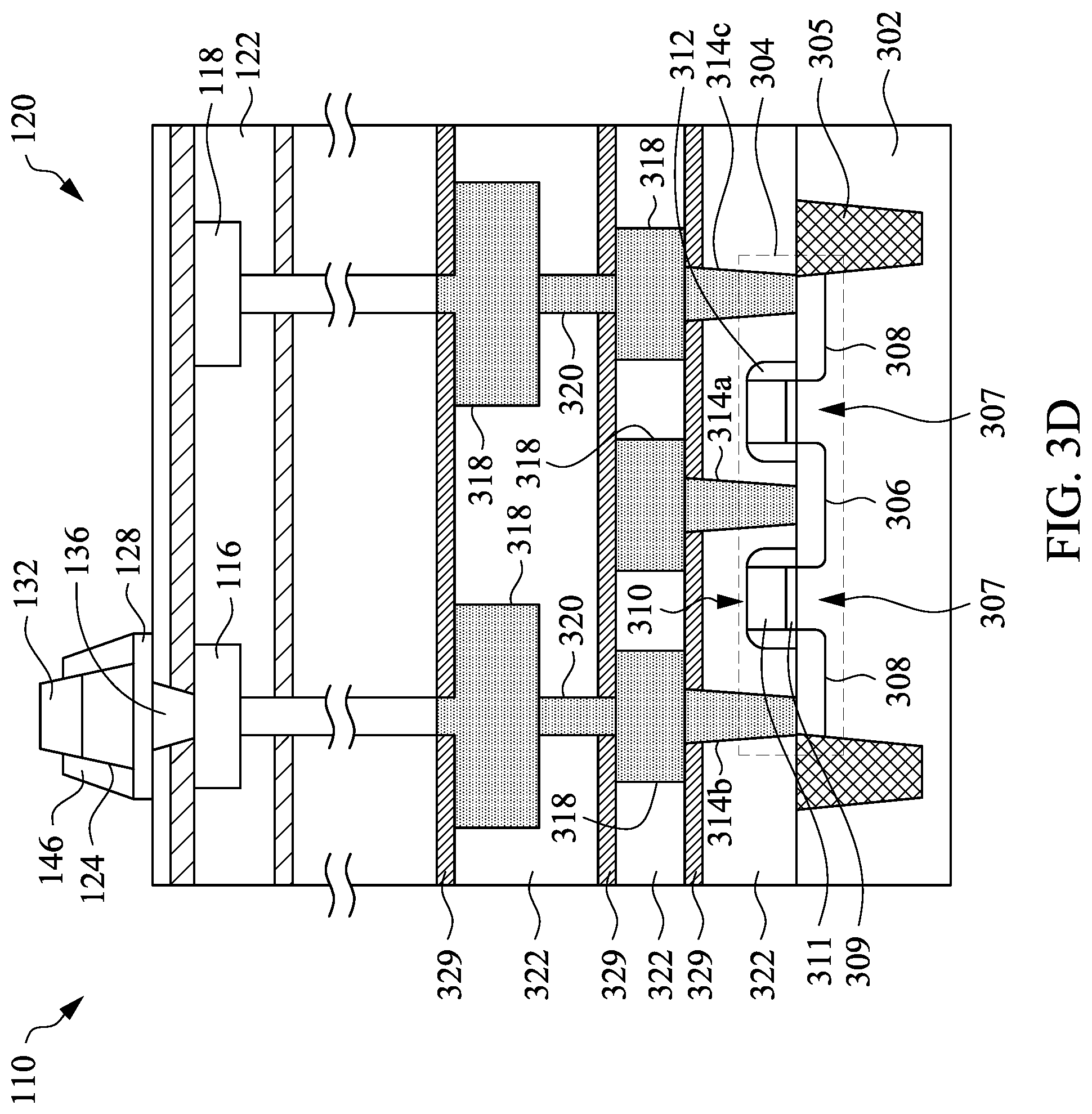 Patent US12329039 Figure 6 – Magnetic tunnel junction structures with protection outer layers