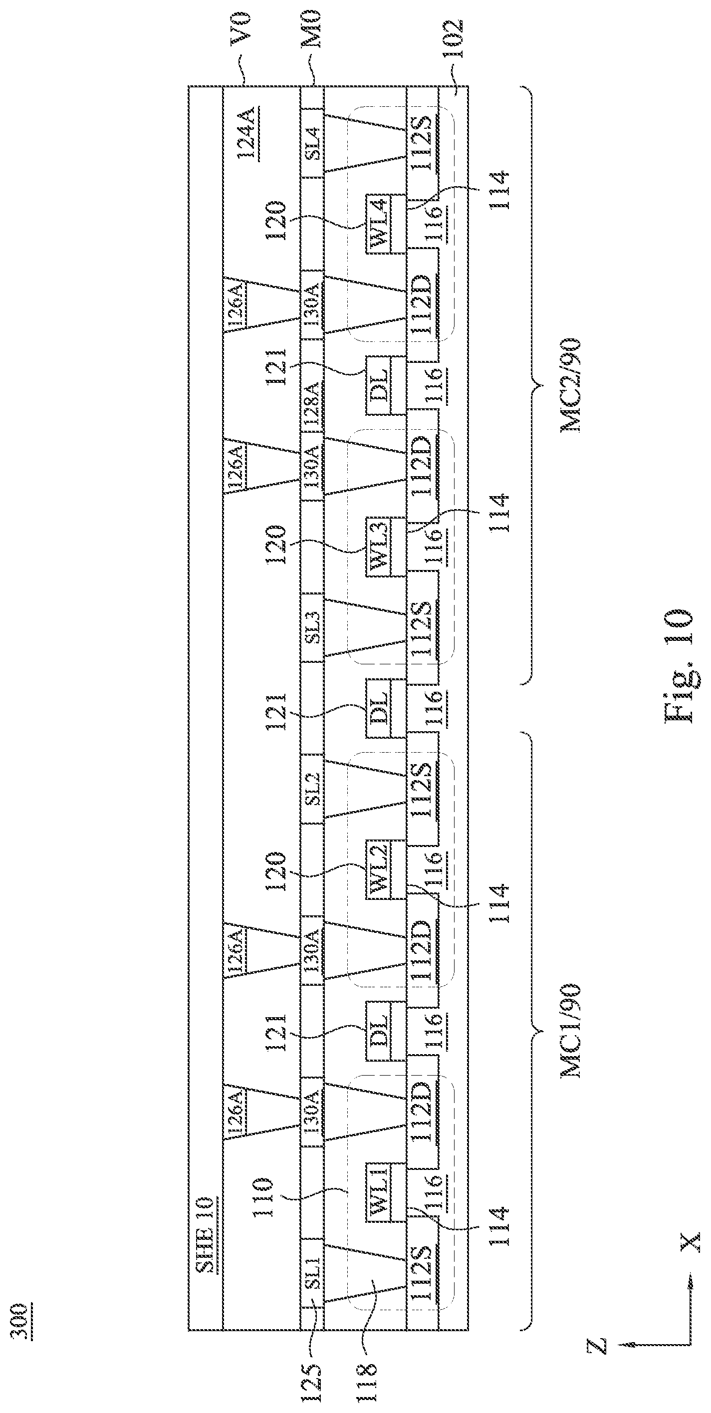 Patent US12329041 Figure 9 – Magnetic tunneling junction with synthetic free layer for SOT-MRAM
