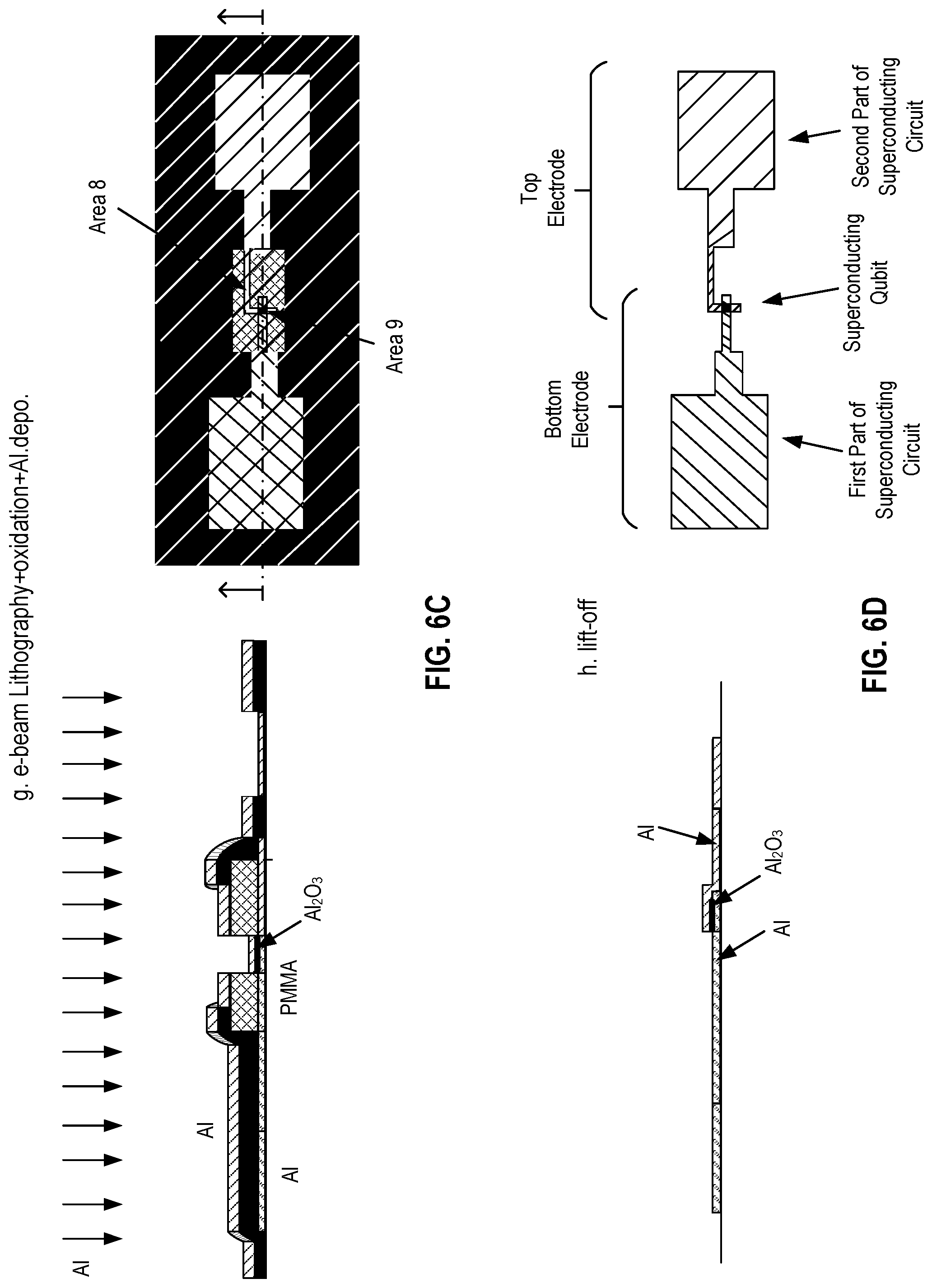 Patent US12329043 Figure 8 – Superconducting circuit including superconducting qubits