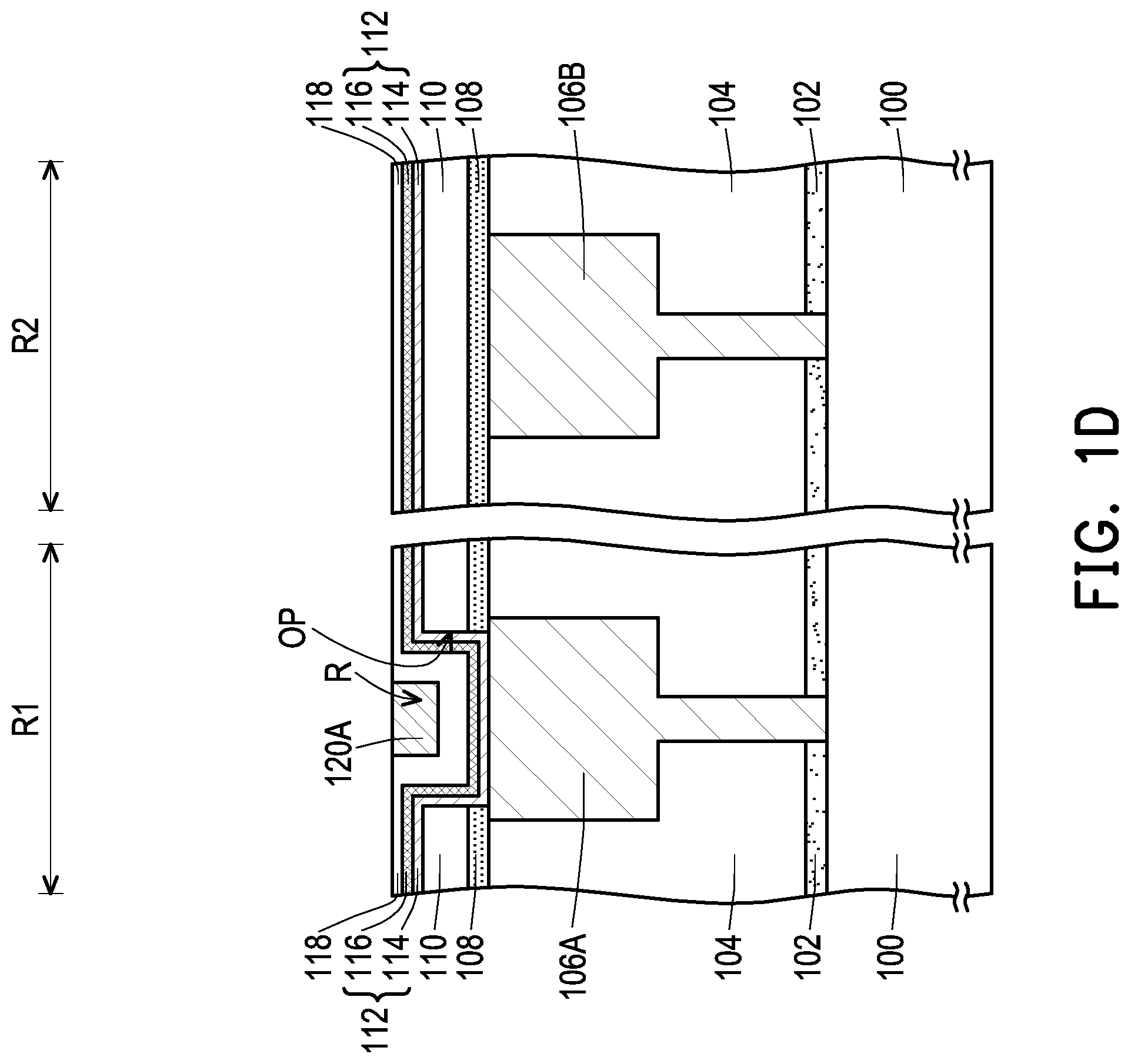 Patent US12329046 Figure 4 – Resistive memory structure comprising variable resistance and hard mask layers