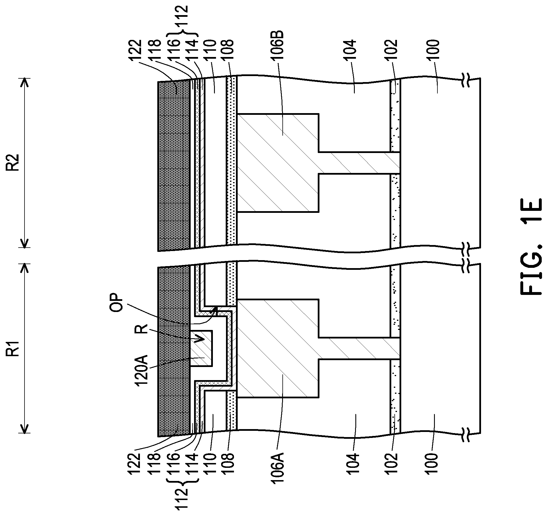 Patent US12329046 Figure 5 – Resistive memory structure comprising variable resistance and hard mask layers