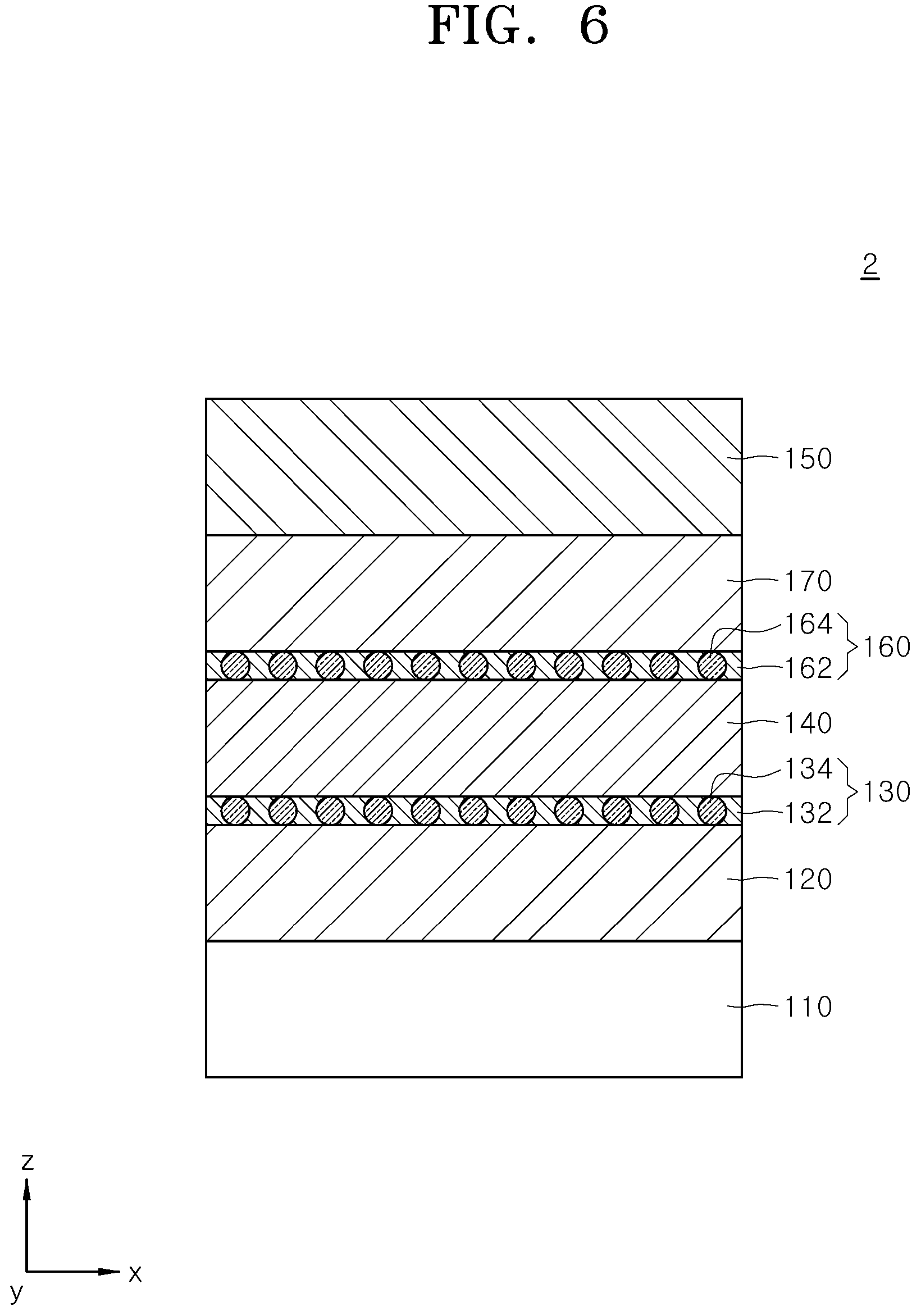 Patent US12329047 Figure 8 – Semiconductor device including resistance change layer and metal particle-embedded metal-organic framework layer and method of manufacturing the same