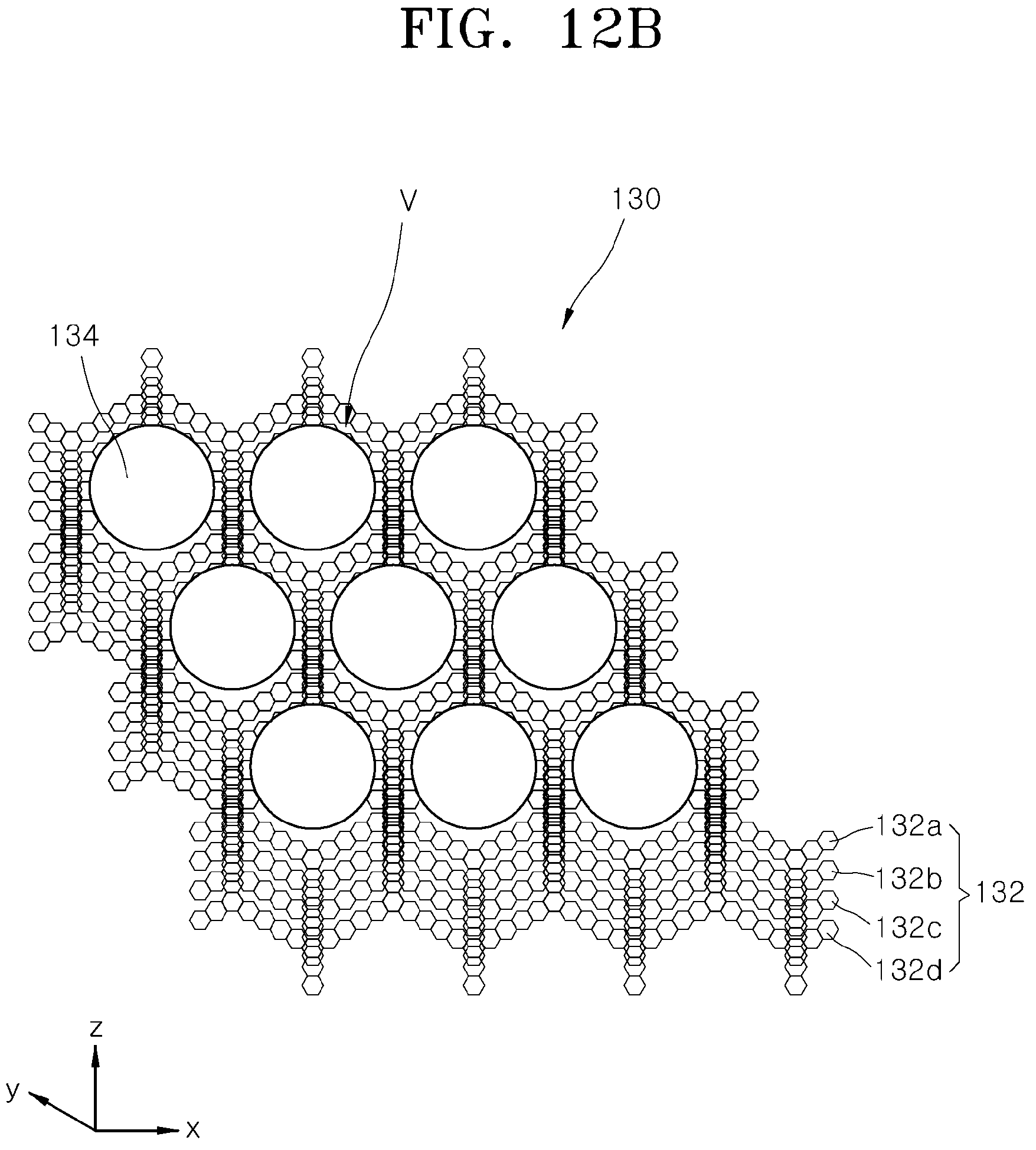Patent US12329047 Figure 16 – Semiconductor device including resistance change layer and metal particle-embedded metal-organic framework layer and method of manufacturing the same